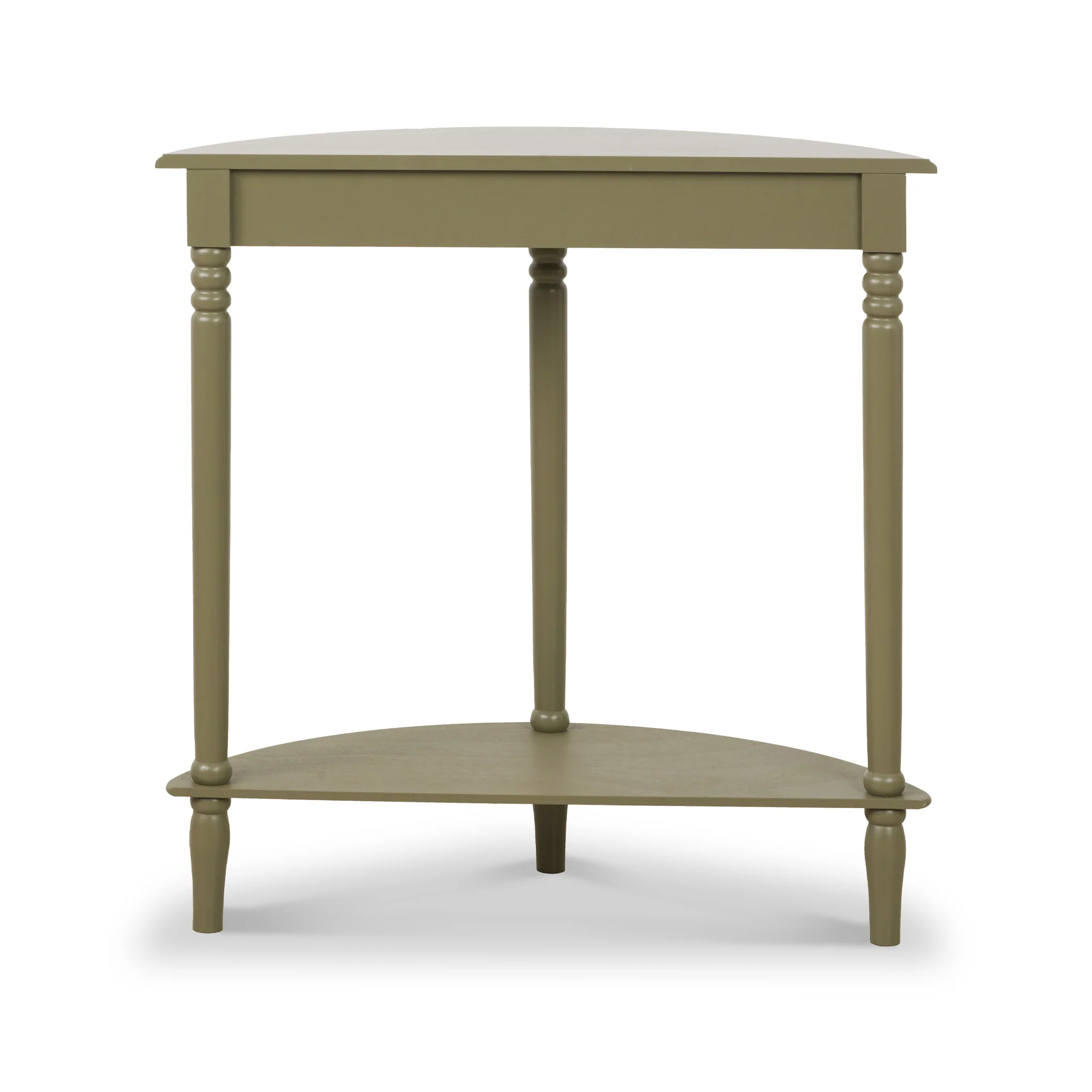 Heritage Pine Half Moon Console Table - Image 22