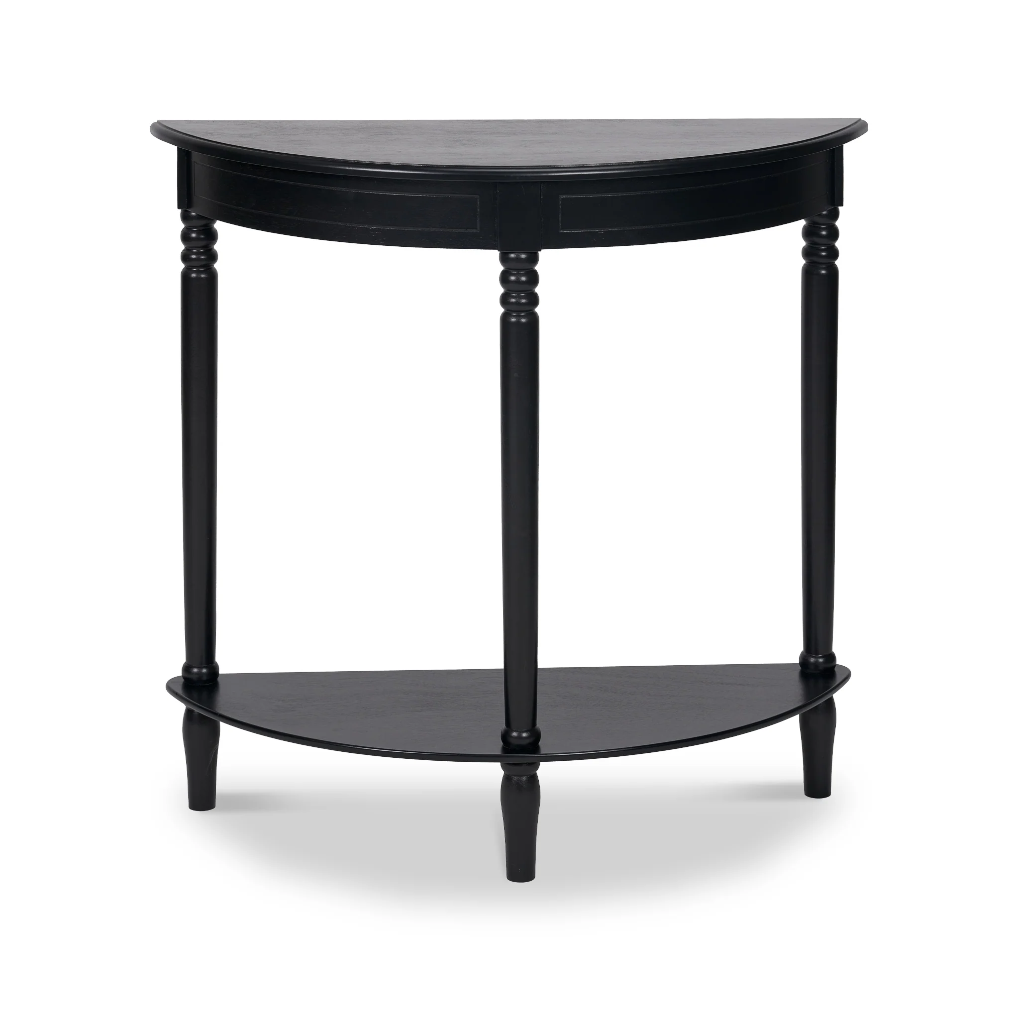 Heritage Pine Half Moon Console Table - Image 3