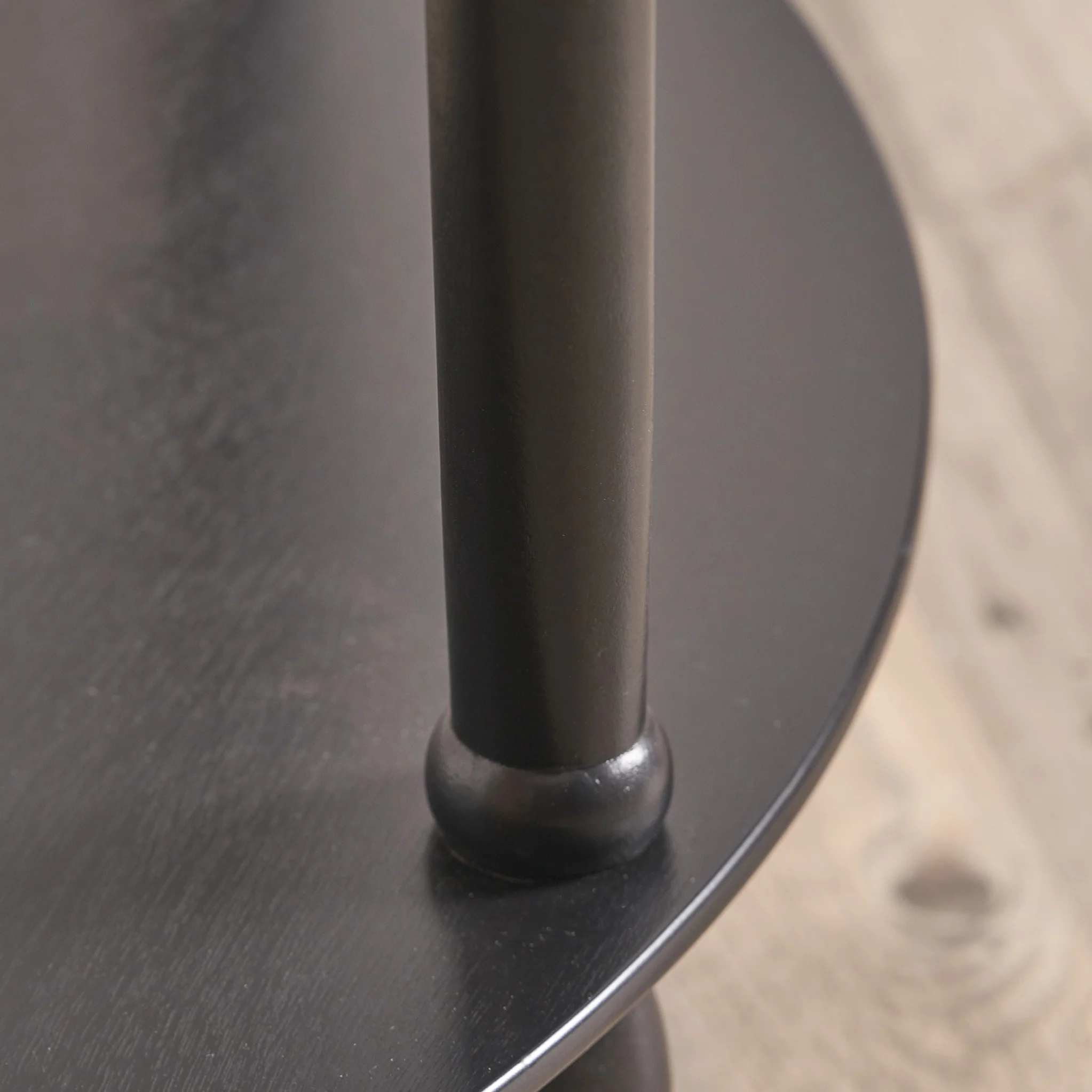 Heritage Pine Half Moon Console Table - Image 5