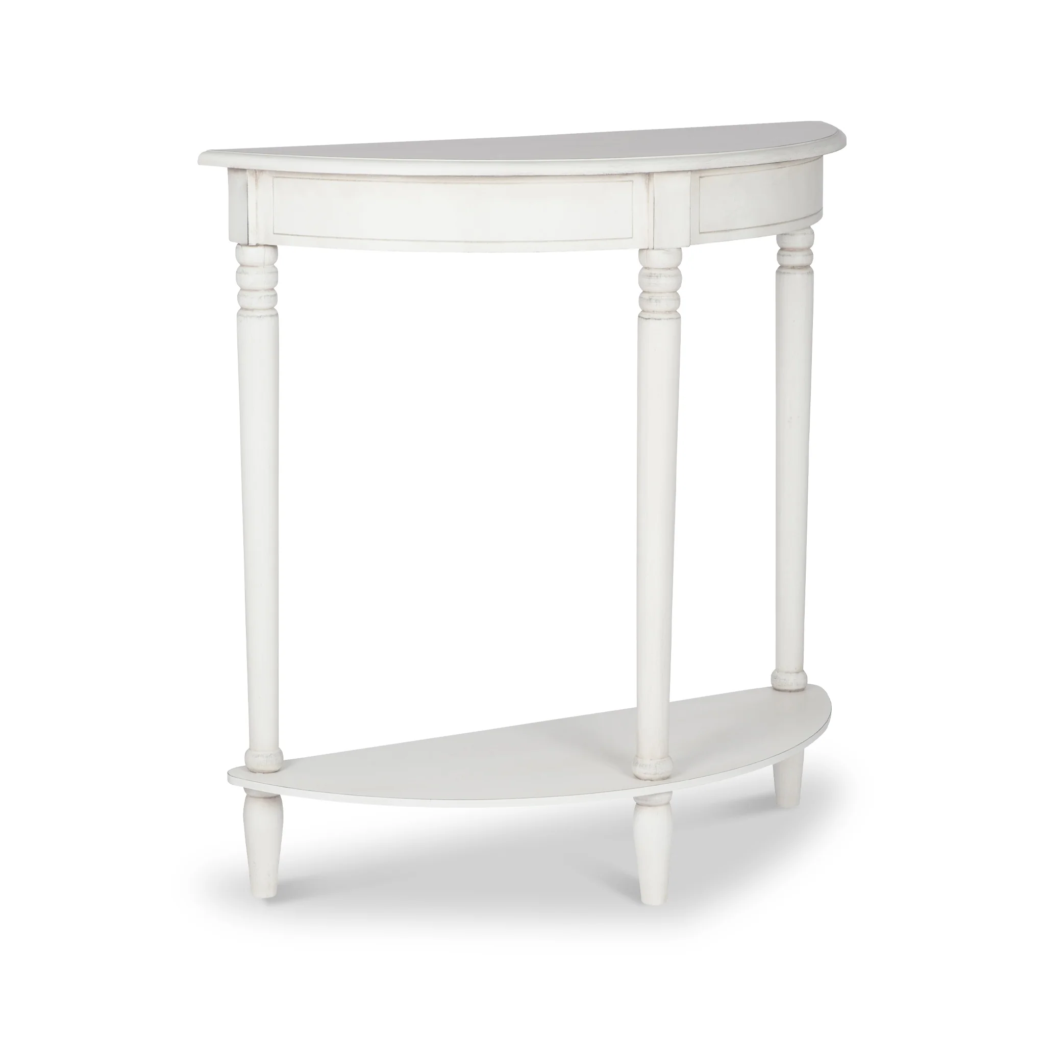 Heritage Pine Half Moon Console Table - Image 8