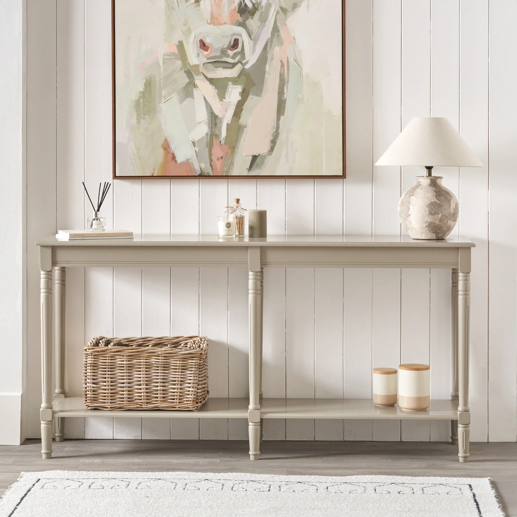 Heritage Pine Large Console Table - Image 14