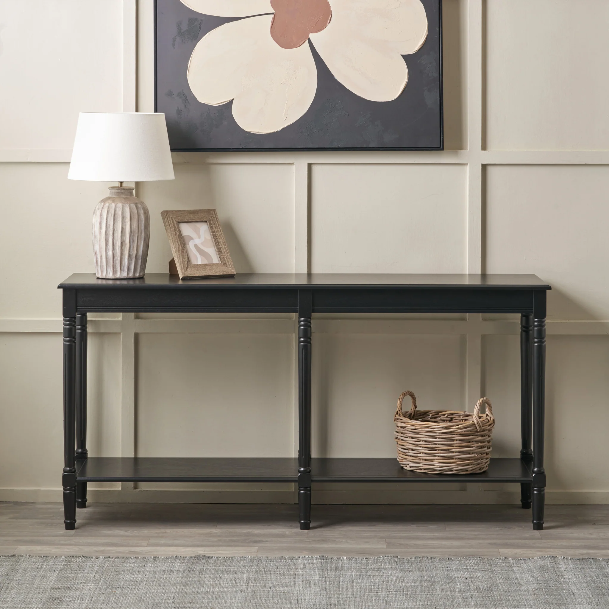 Heritage Pine Large Console Table - Image 20