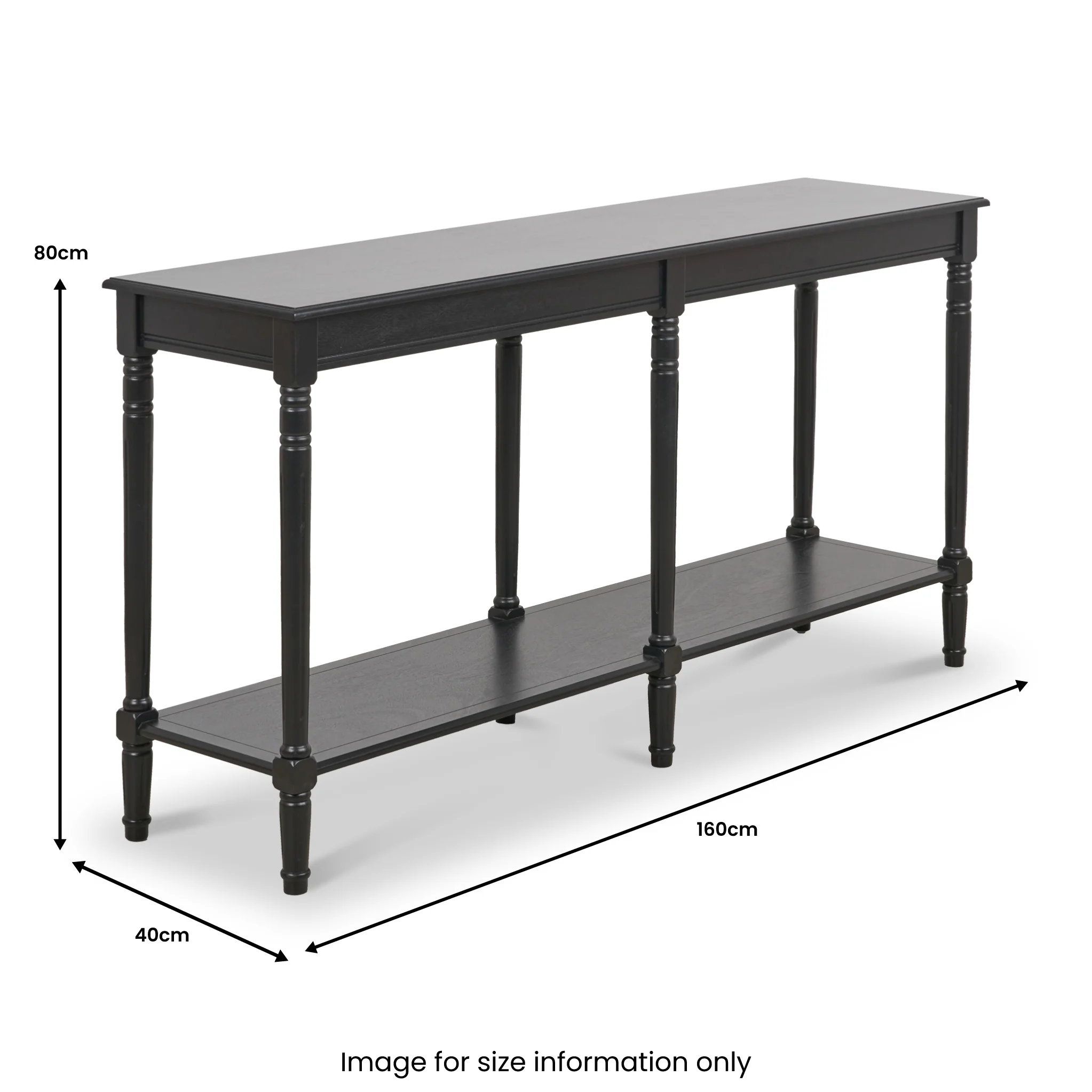 Heritage Pine Large Console Table - Image 25