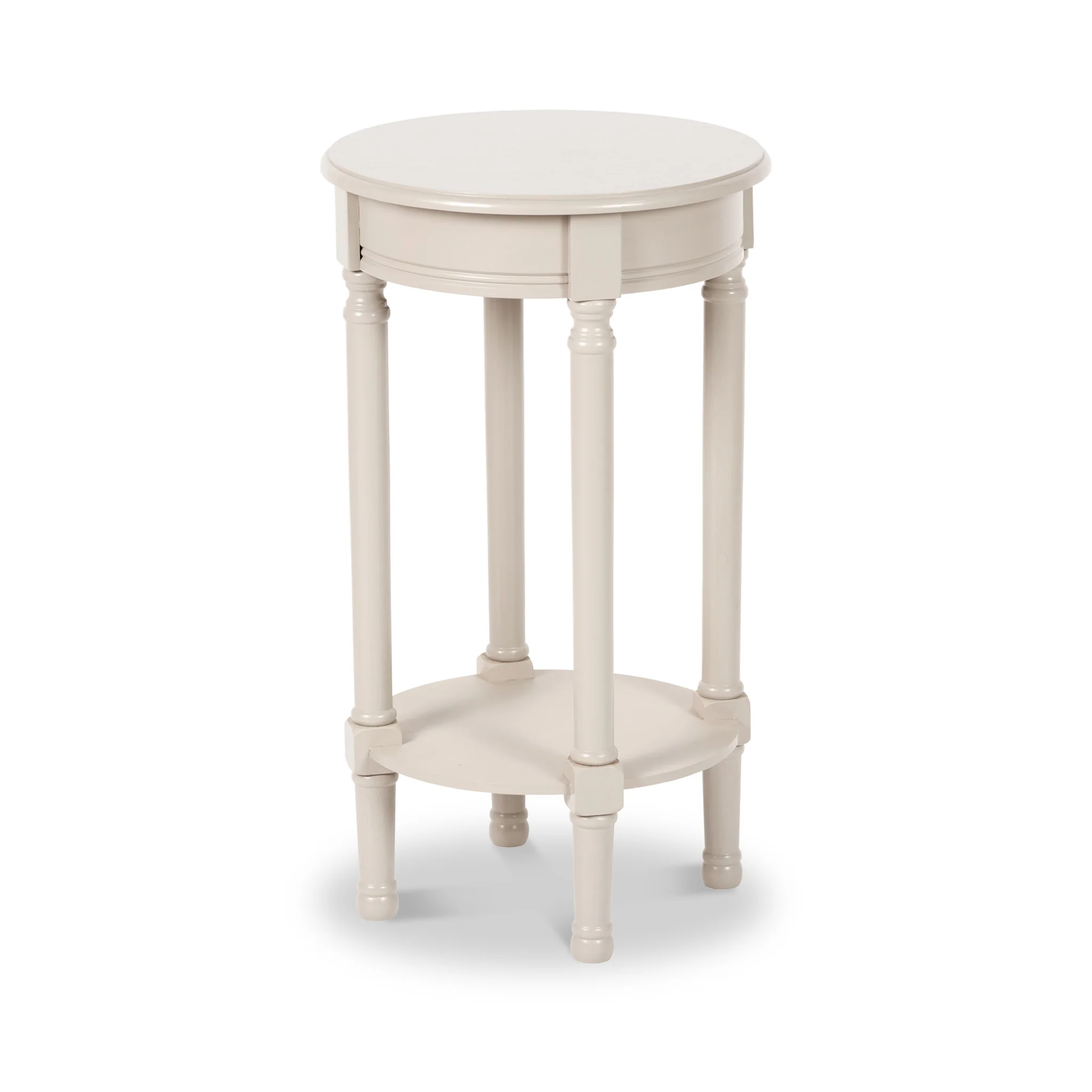 Heritage Pine Round Side Table - Image 12