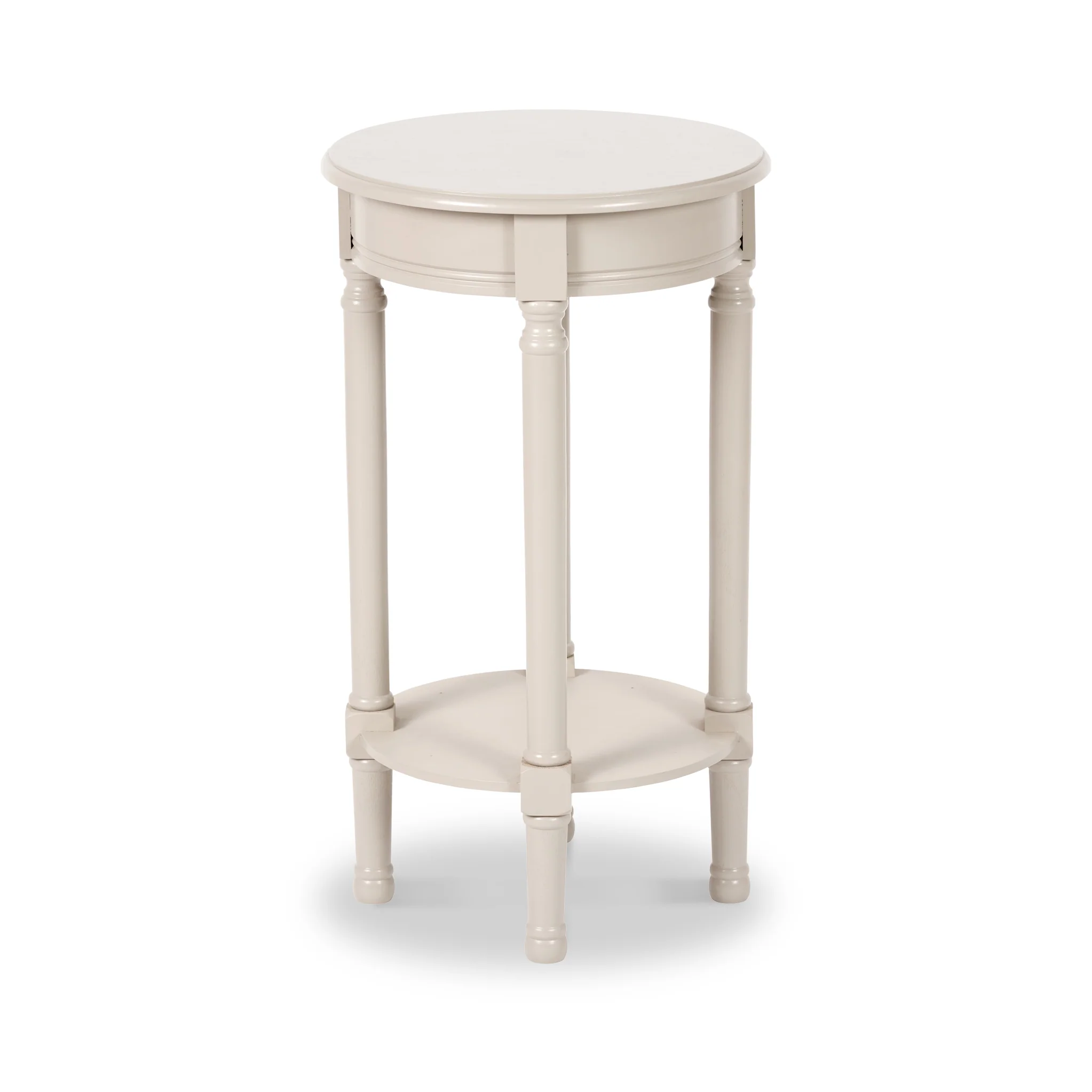 Heritage Pine Round Side Table - Image 14