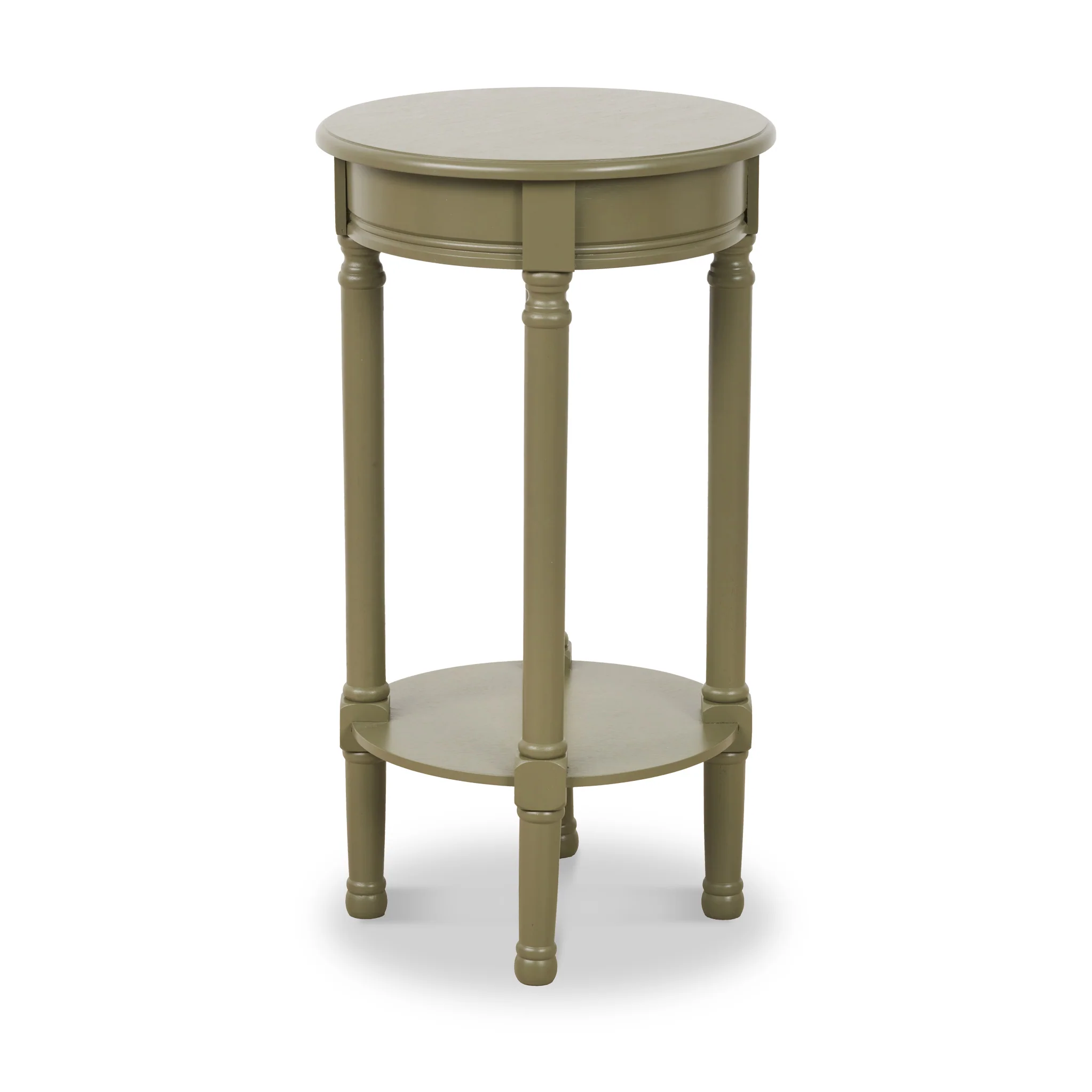 Heritage Pine Round Side Table - Image 19