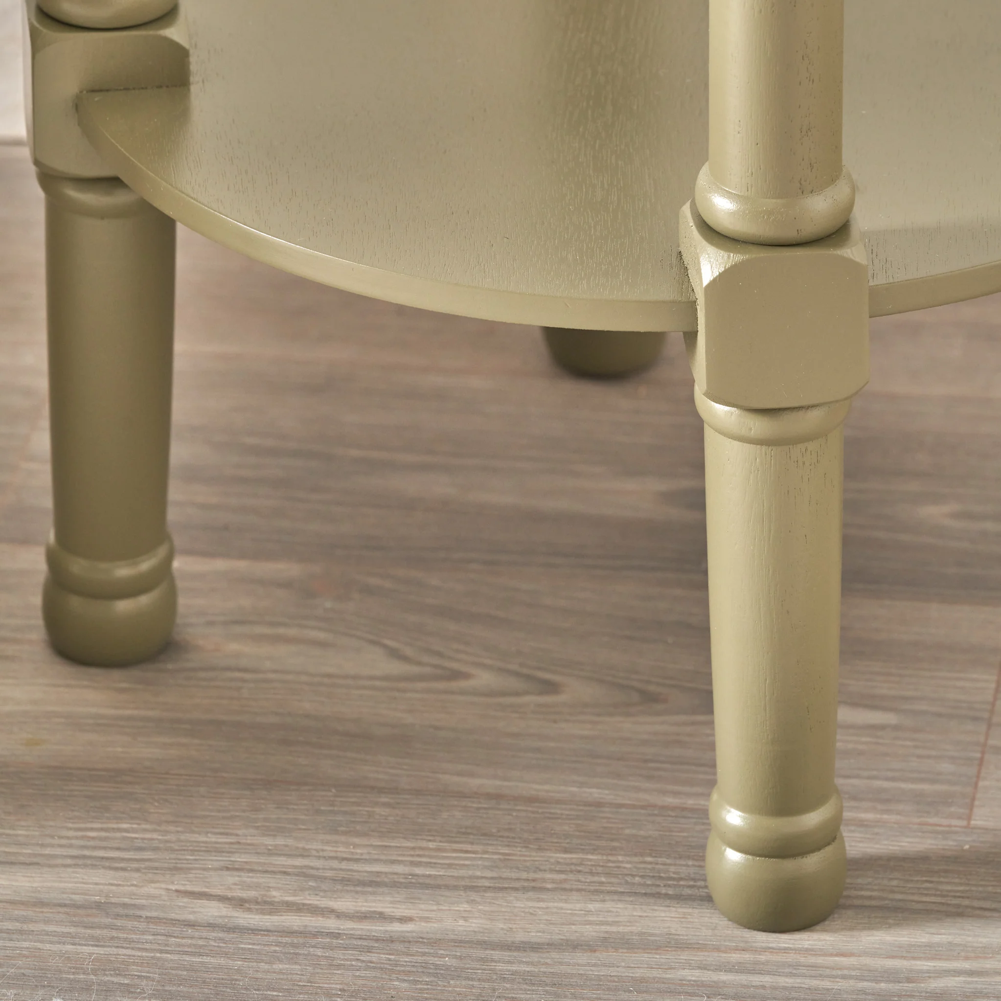 Heritage Pine Round Side Table - Image 23