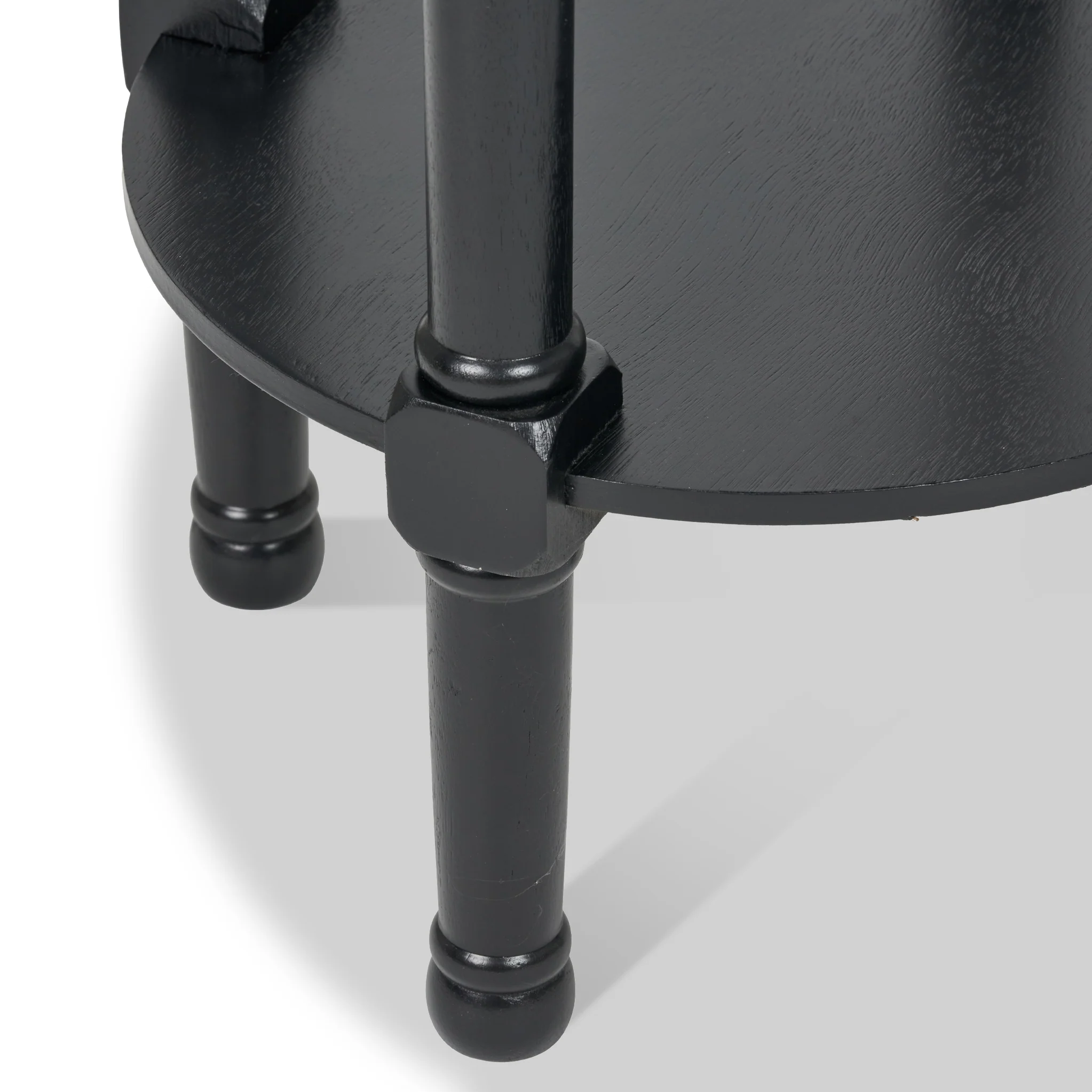 Heritage Pine Round Side Table - Image 5