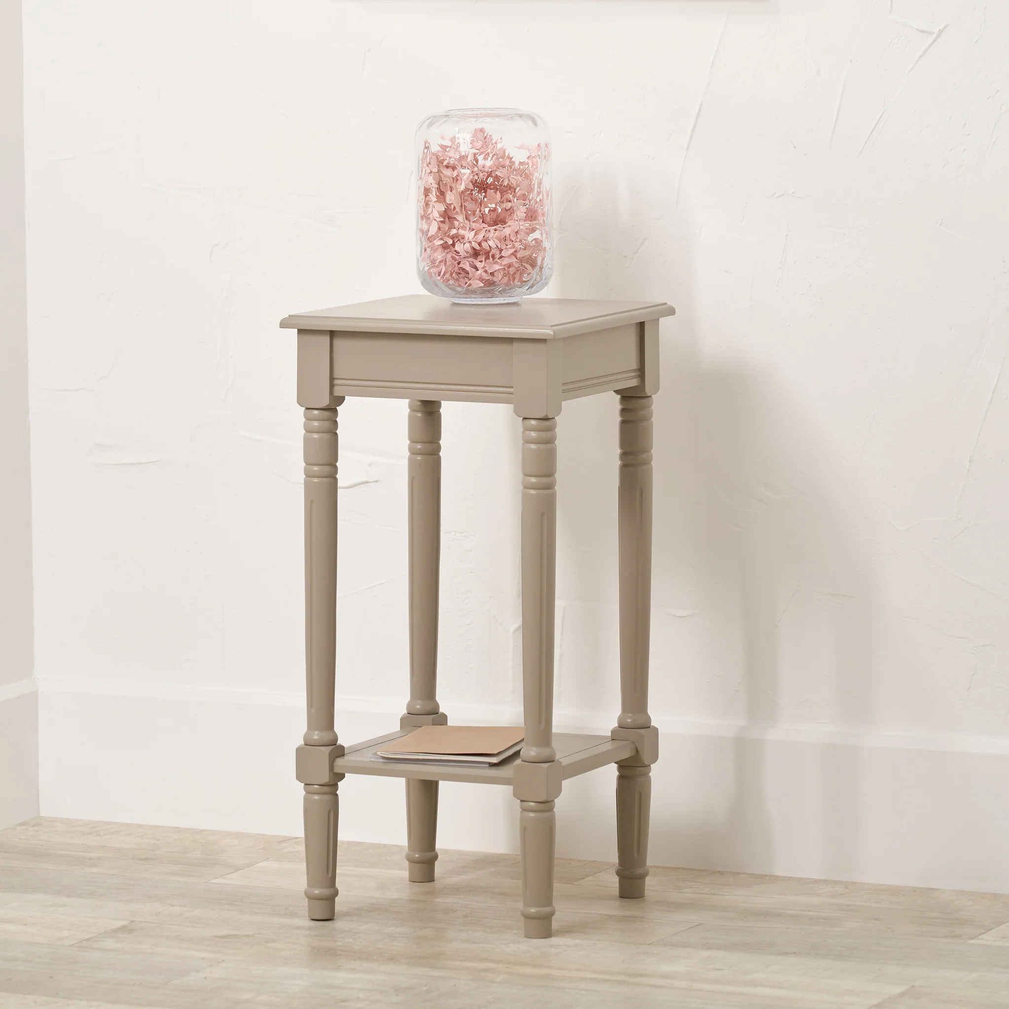 Heritage Pine Square Side Table - Image 13