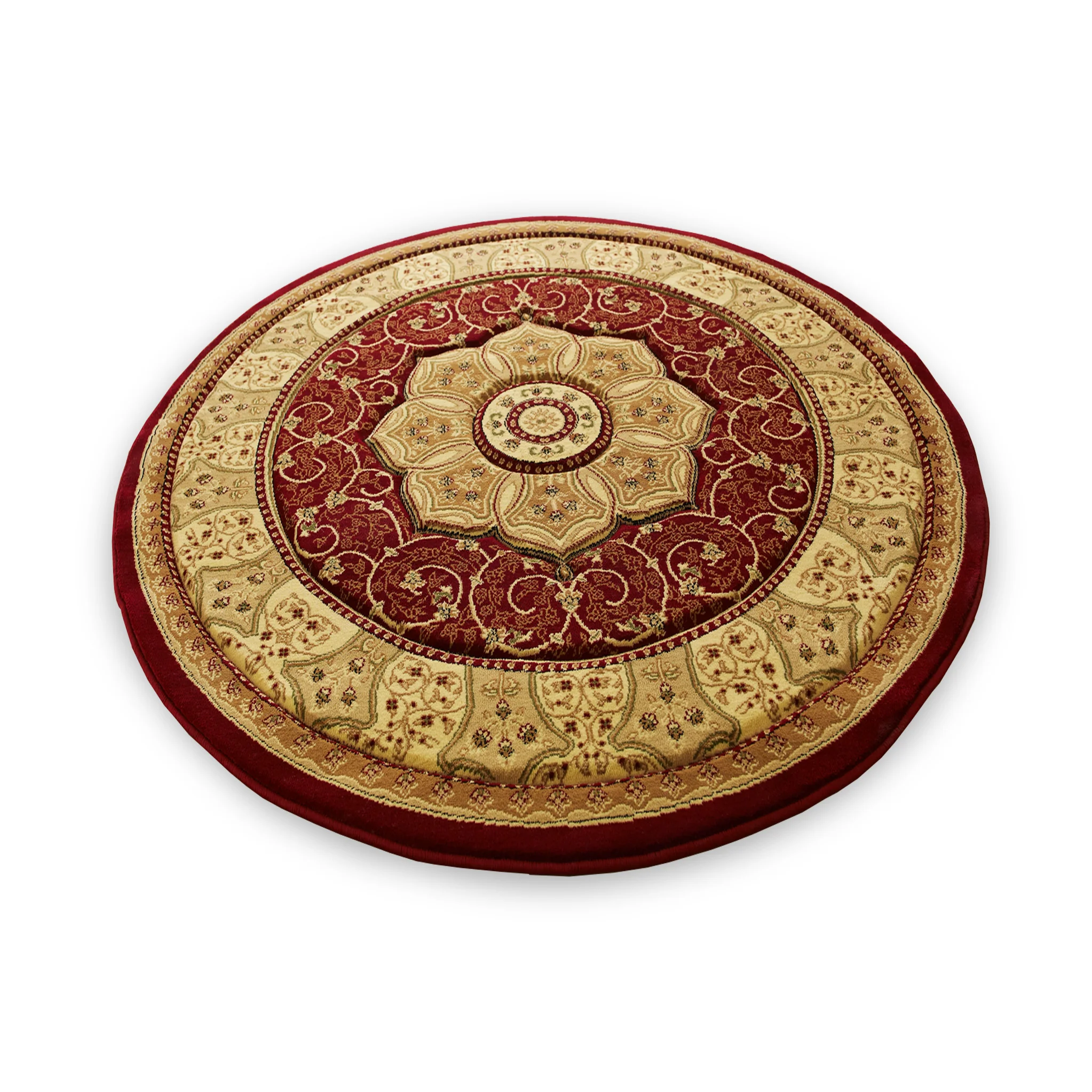 Holden Oriental Stain Resistant Circular Rug - Image 21