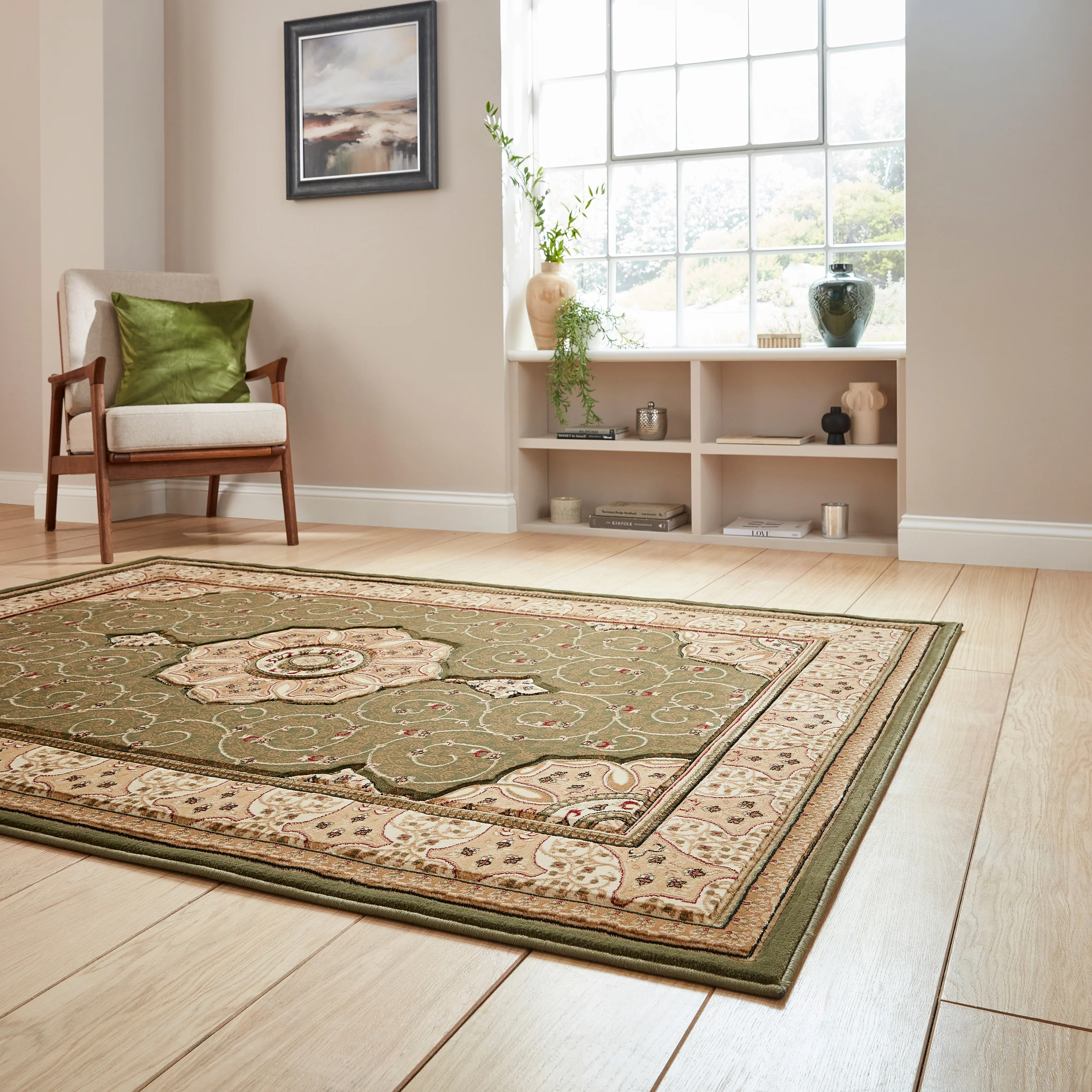 Holden Oriental Stain Resistant Rug - Image 38