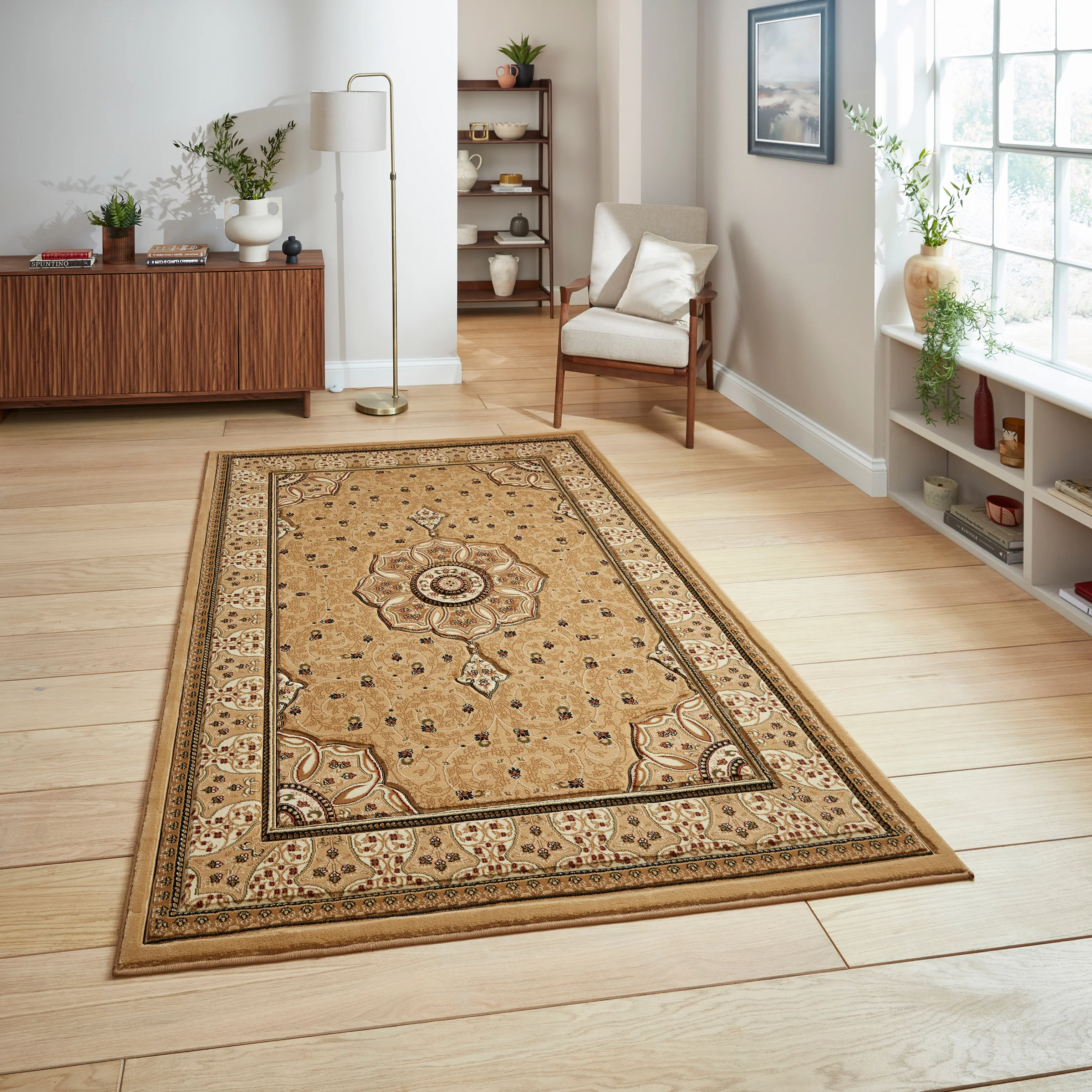 Holden Oriental Stain Resistant Rug - Image 46