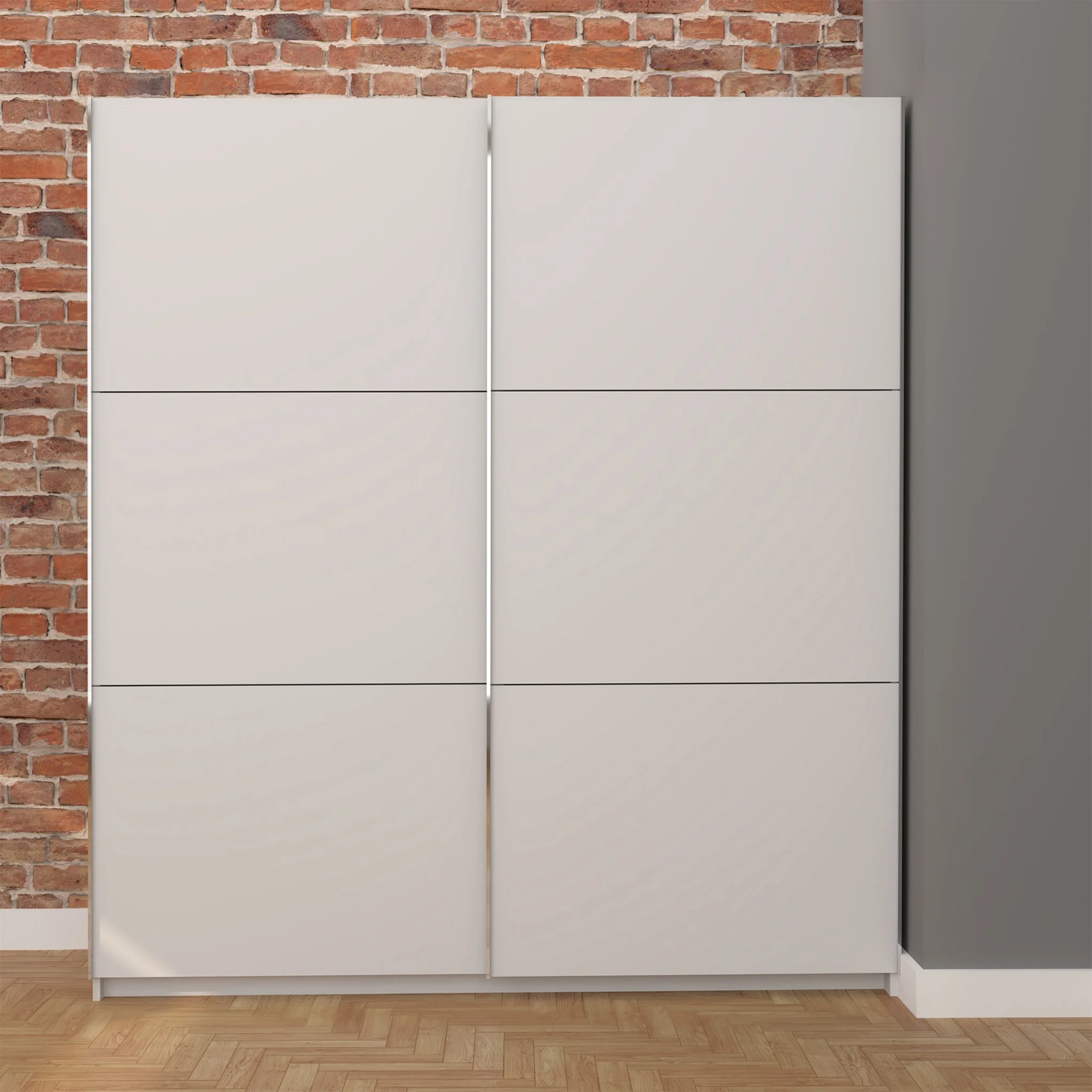 Holland 180cm Sliding Double Wardrobe - Image 10