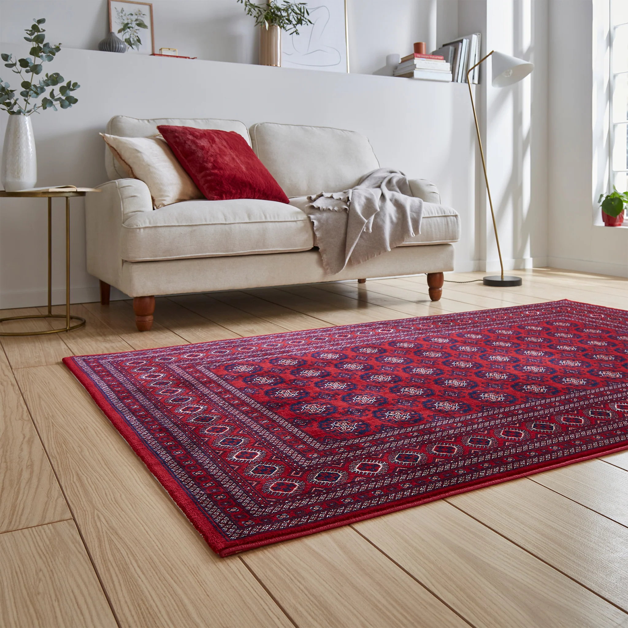 Hopewell Traditional Circle Pattern Rug - Image 3