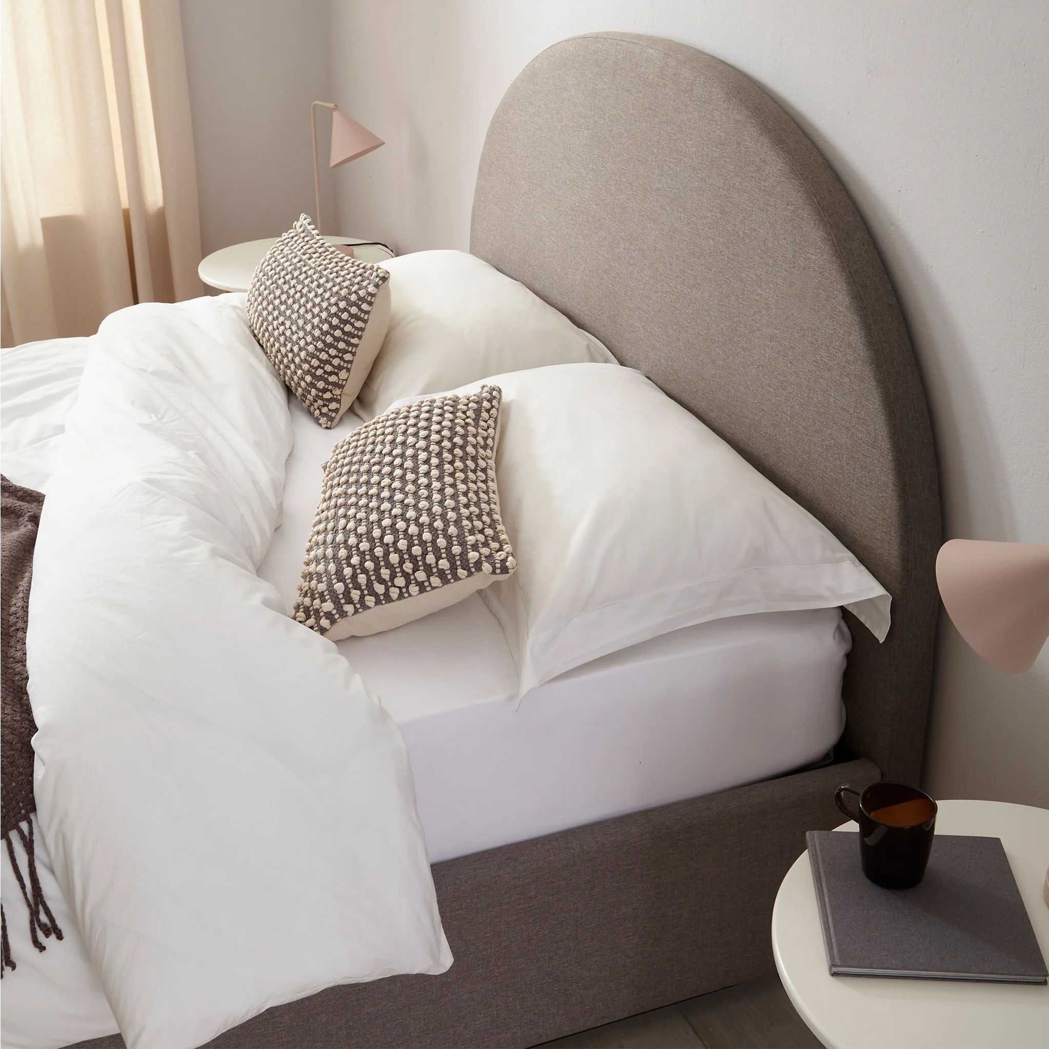 Hounslow Half Circle Ottoman Storage Bed Frame - Image 5