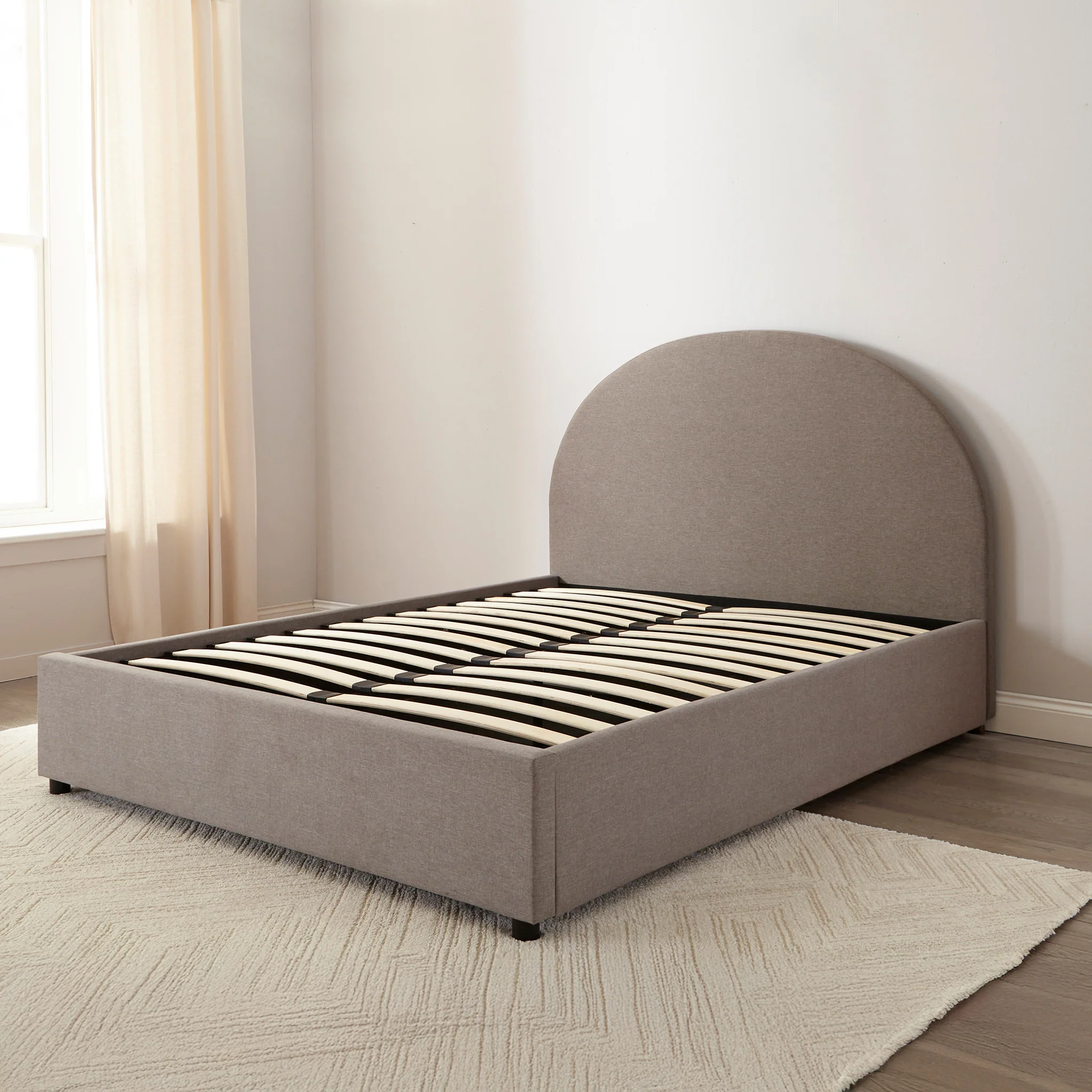 Hounslow Half Circle Ottoman Storage Bed Frame - Image 6