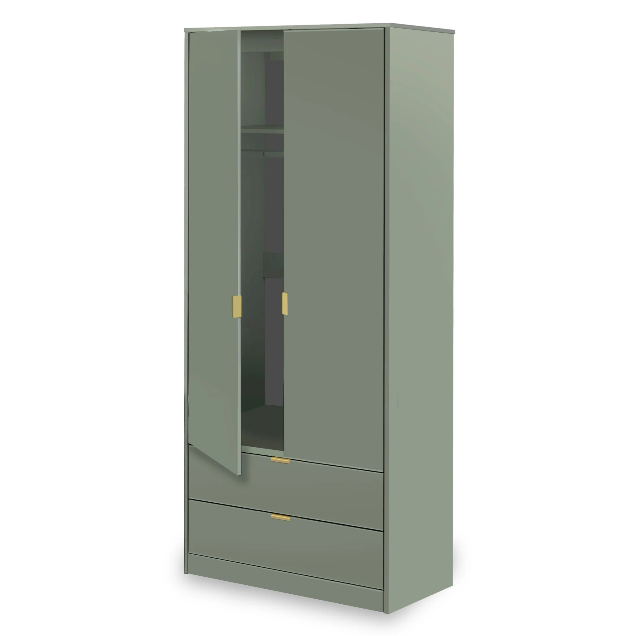 Hudson 2 Door 2 Drawer Wardrobe - Image 13