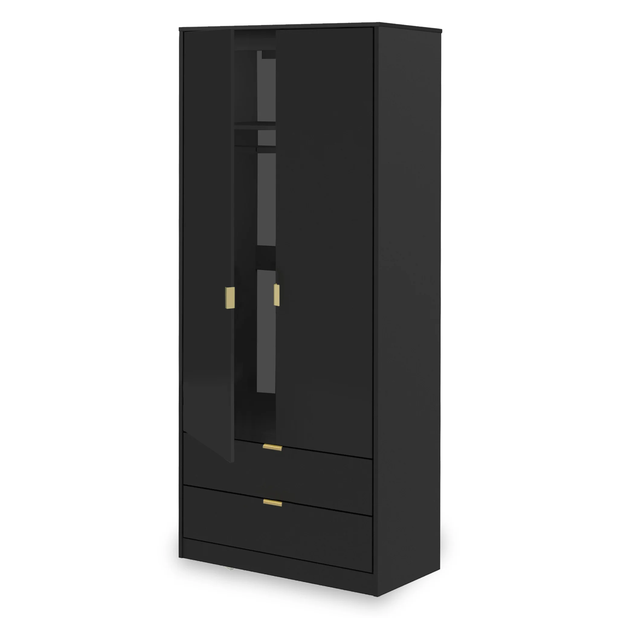 Hudson 2 Door 2 Drawer Wardrobe - Image 18