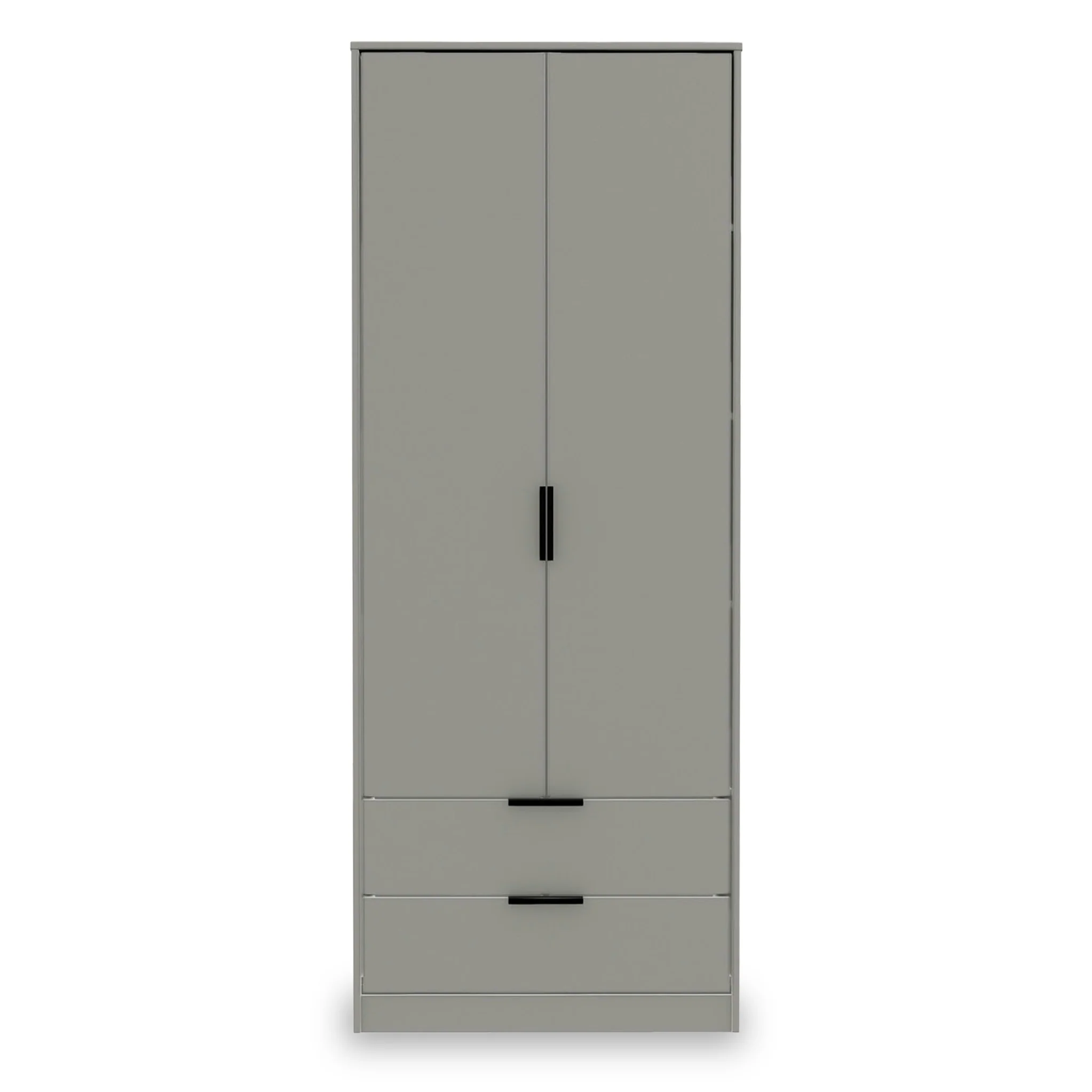 Hudson 2 Door 2 Drawer Wardrobe - Image 3