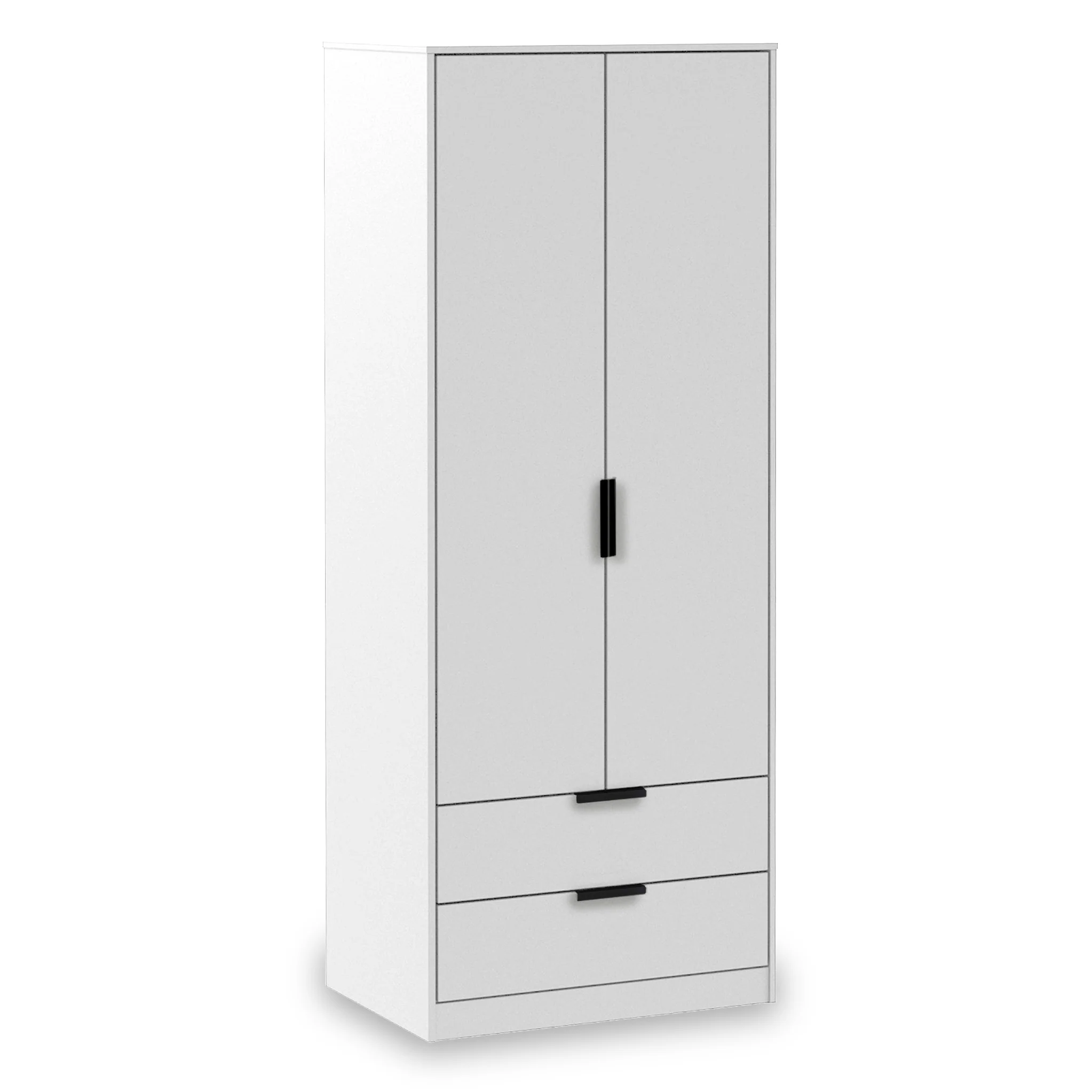 Hudson 2 Door 2 Drawer Wardrobe - Image 6