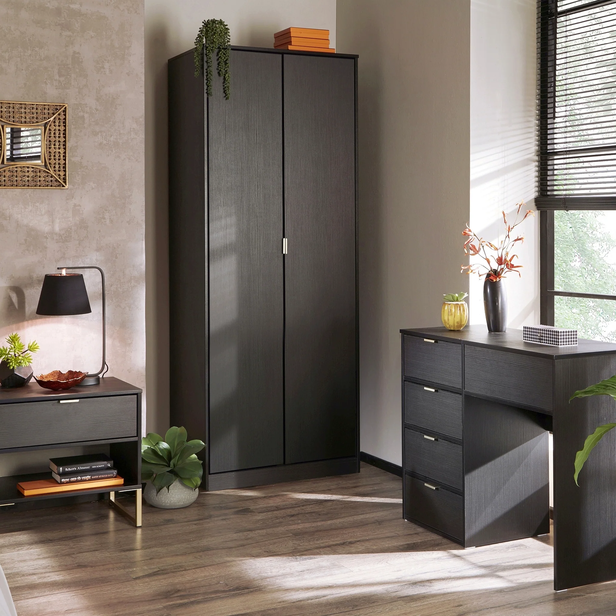 Hudson 2 Door Wardrobe - Image 2