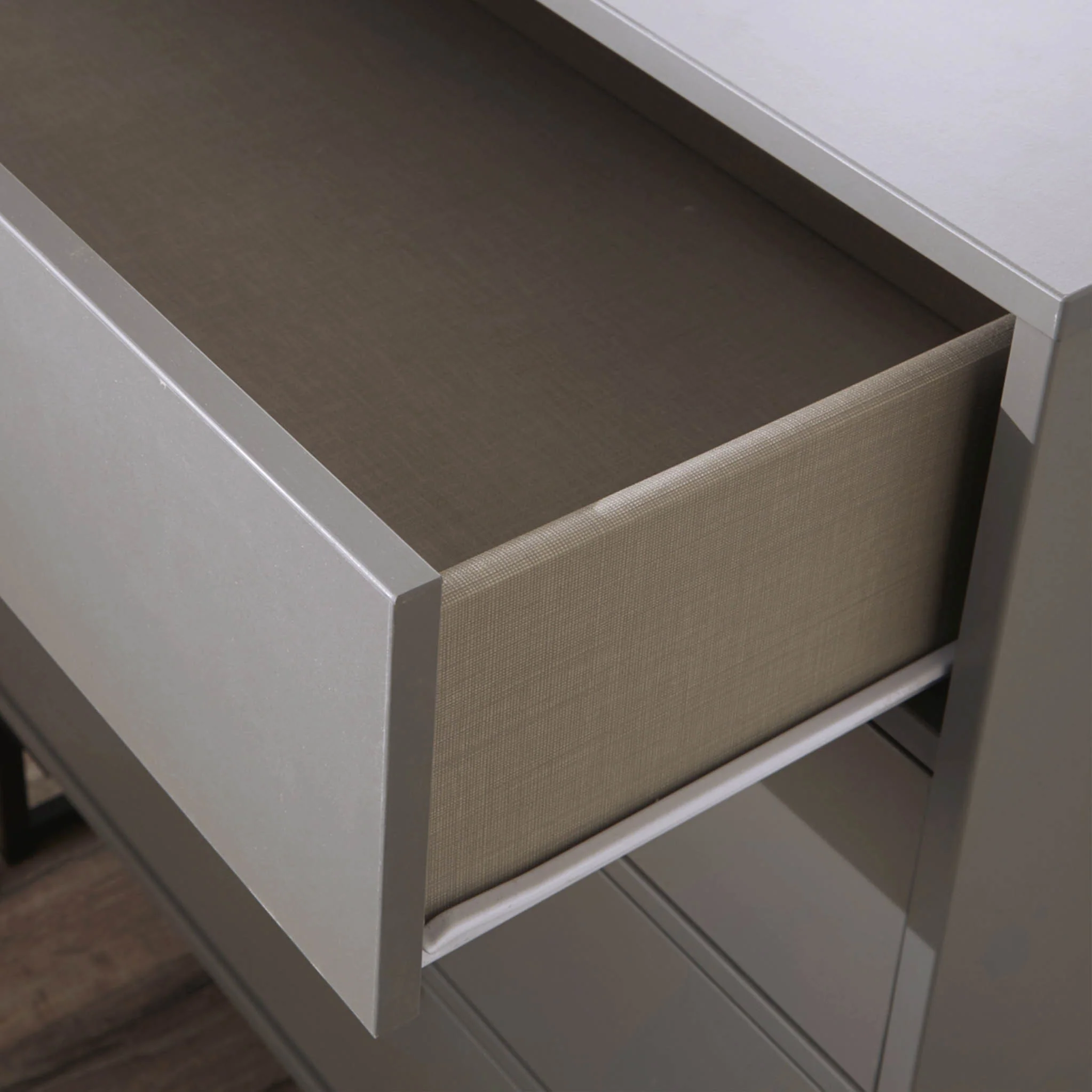 Hudson 2 Drawer Bedside Table - Image 10