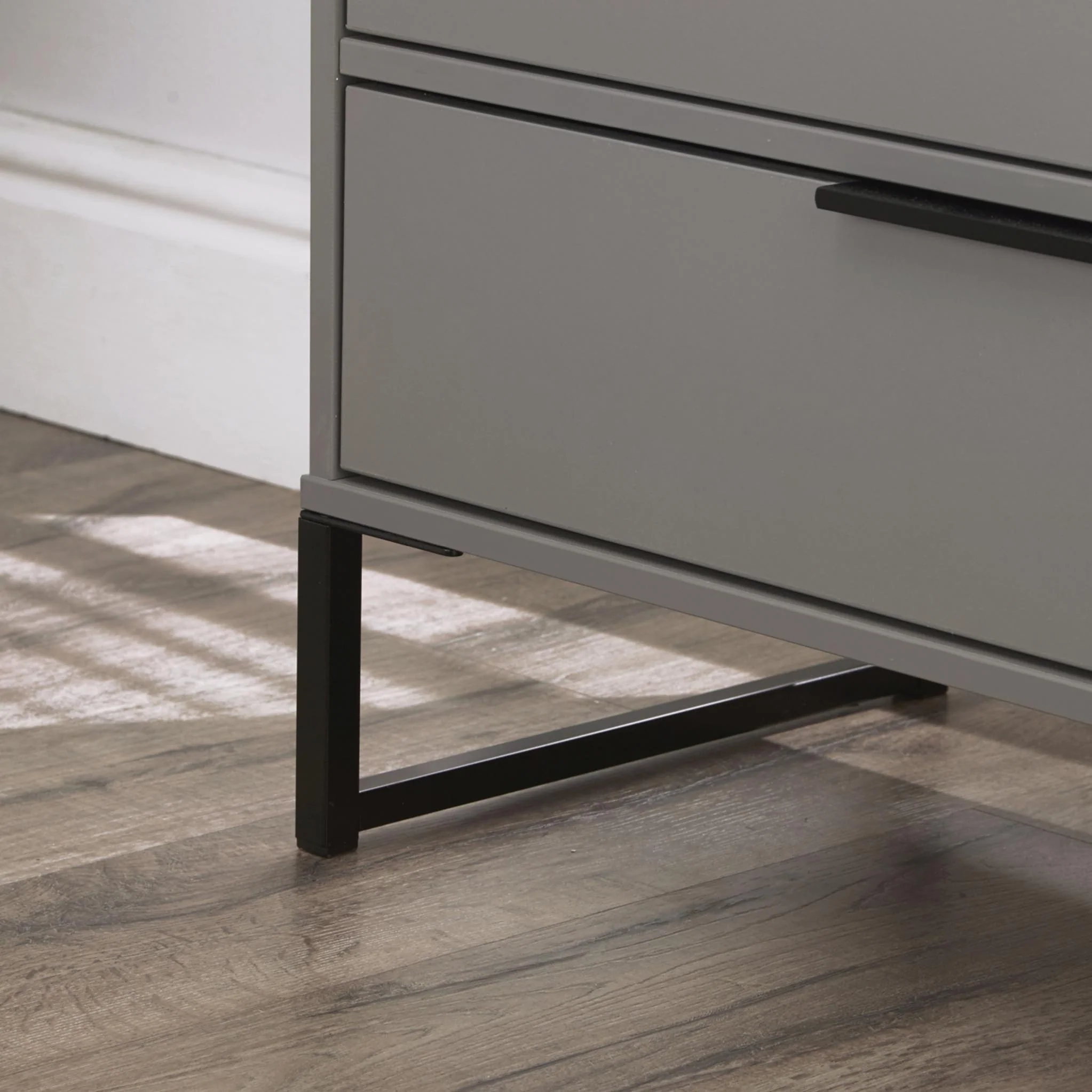 Hudson 2 Drawer Bedside Table - Image 11