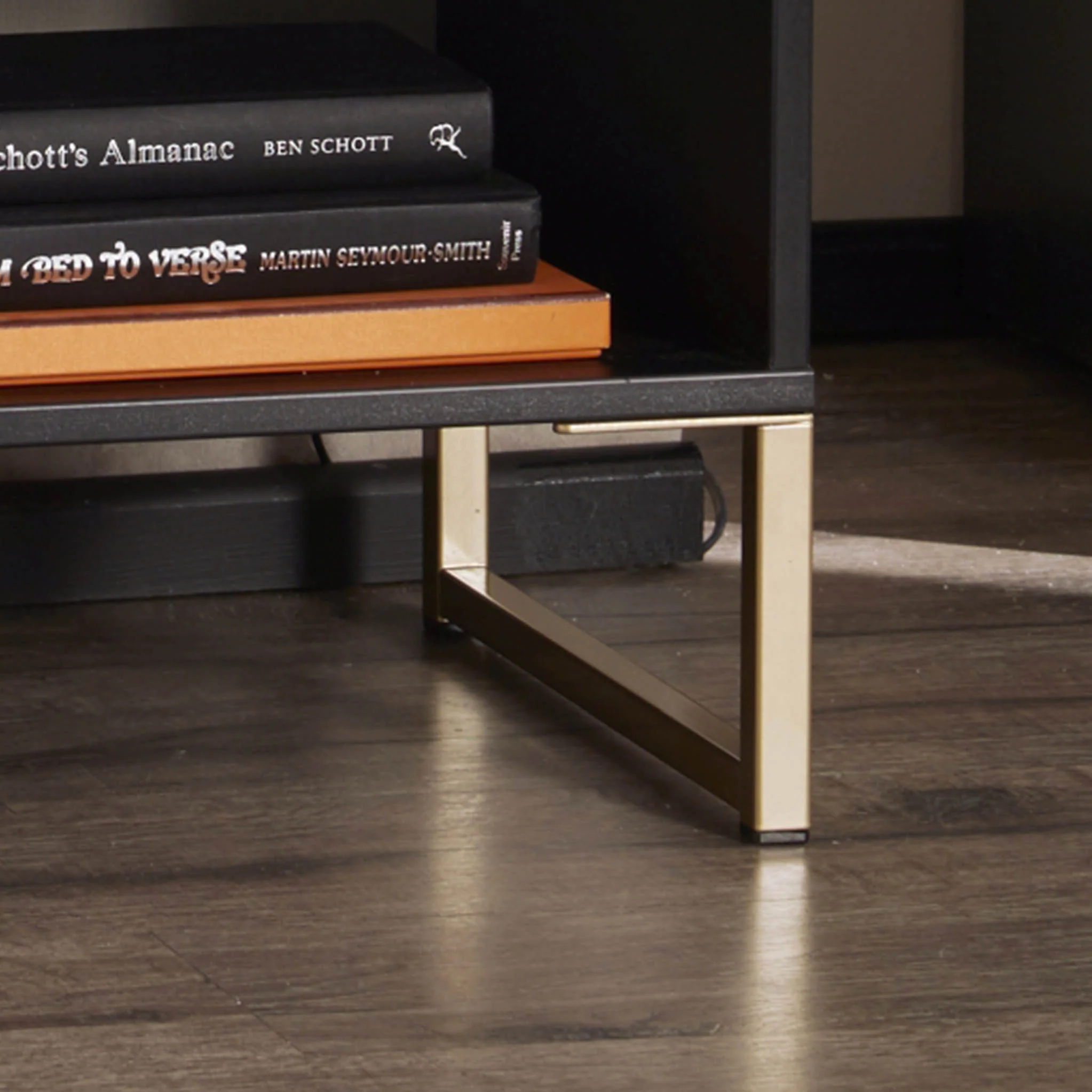 Hudson 2 Open Shelf Bedside Table - Image 9