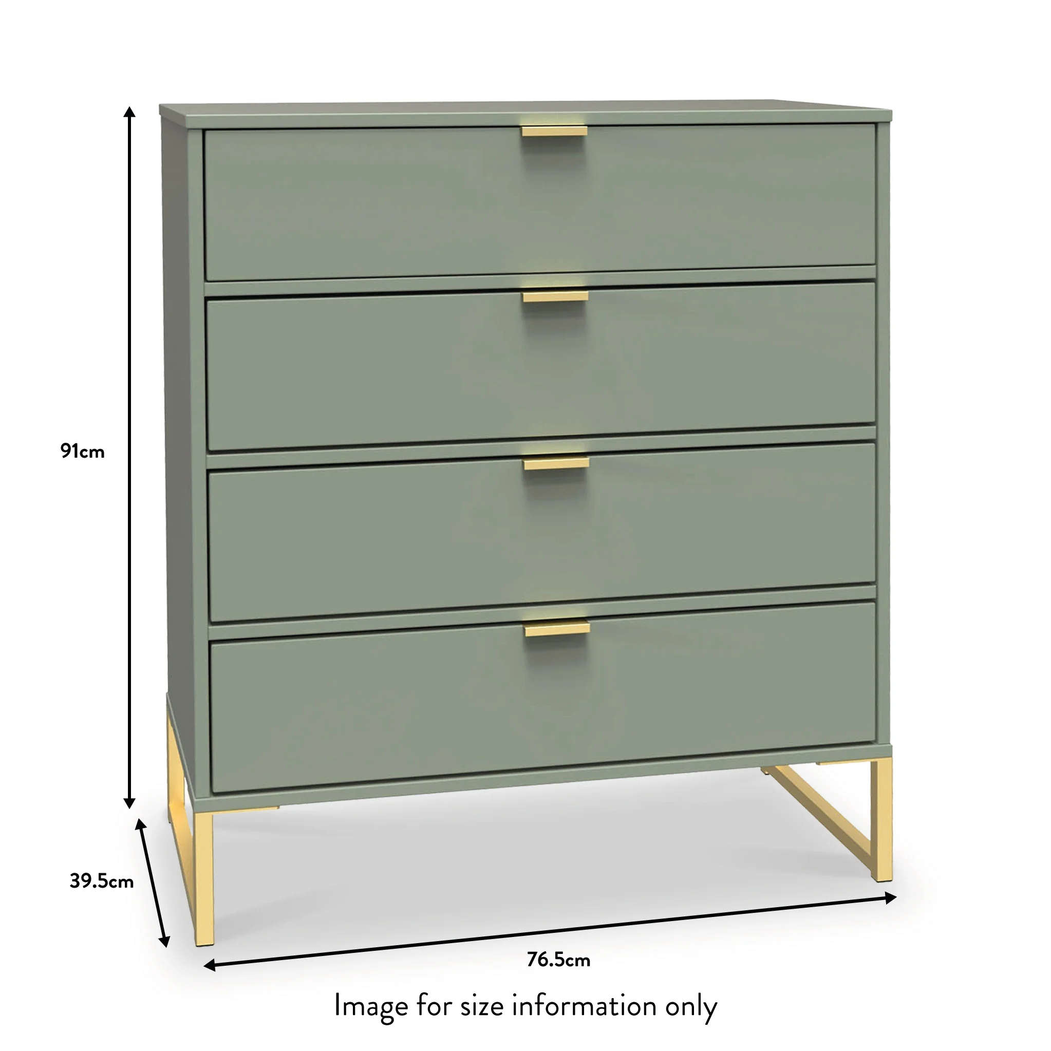 Hudson 4 Drawer Chest - Image 19