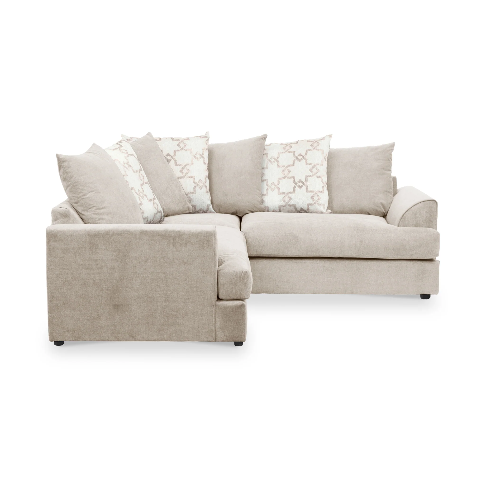 Hudson Chenille Corner Sofa - Image 3