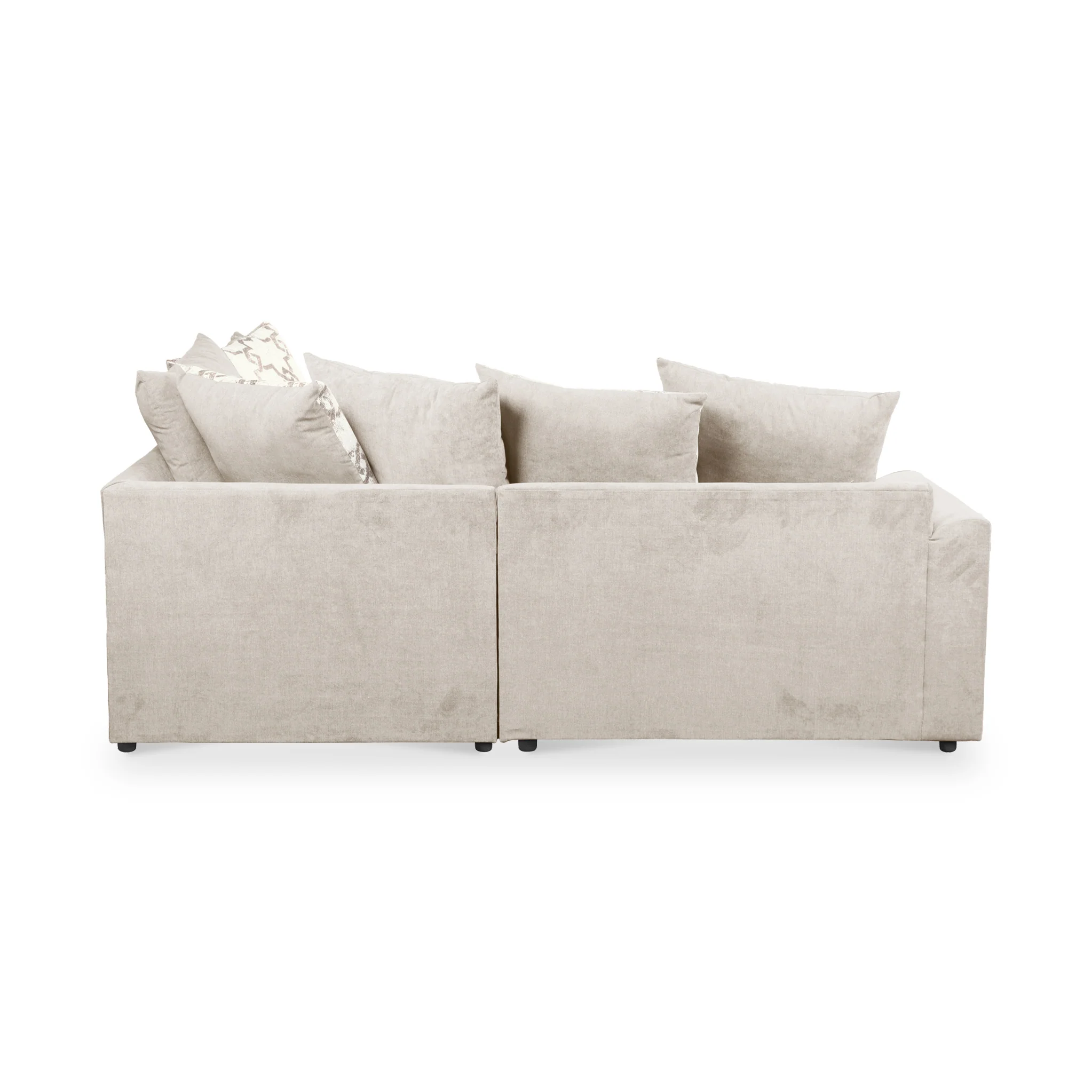 Hudson Chenille Corner Sofa - Image 4