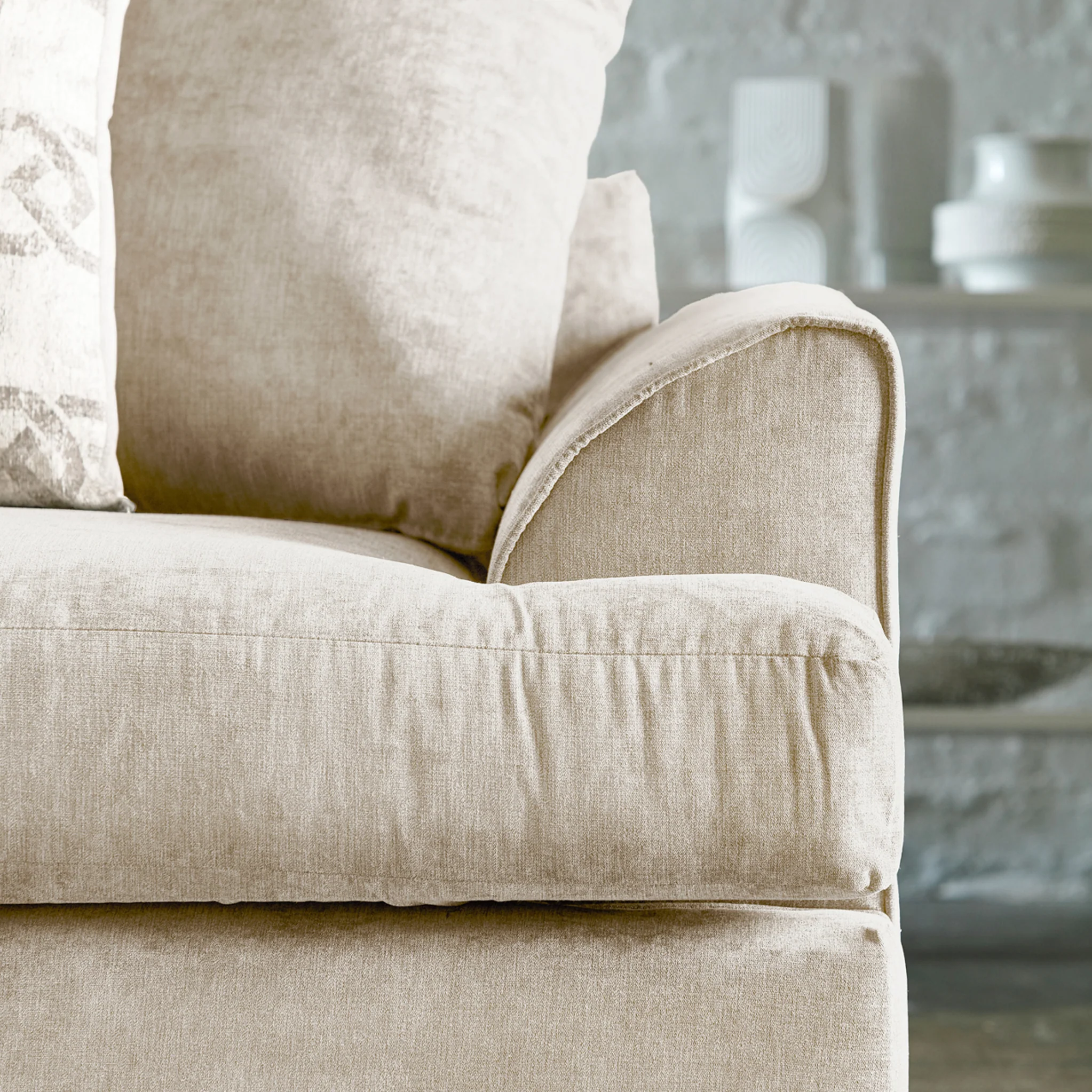 Hudson Chenille Corner Sofa - Image 5