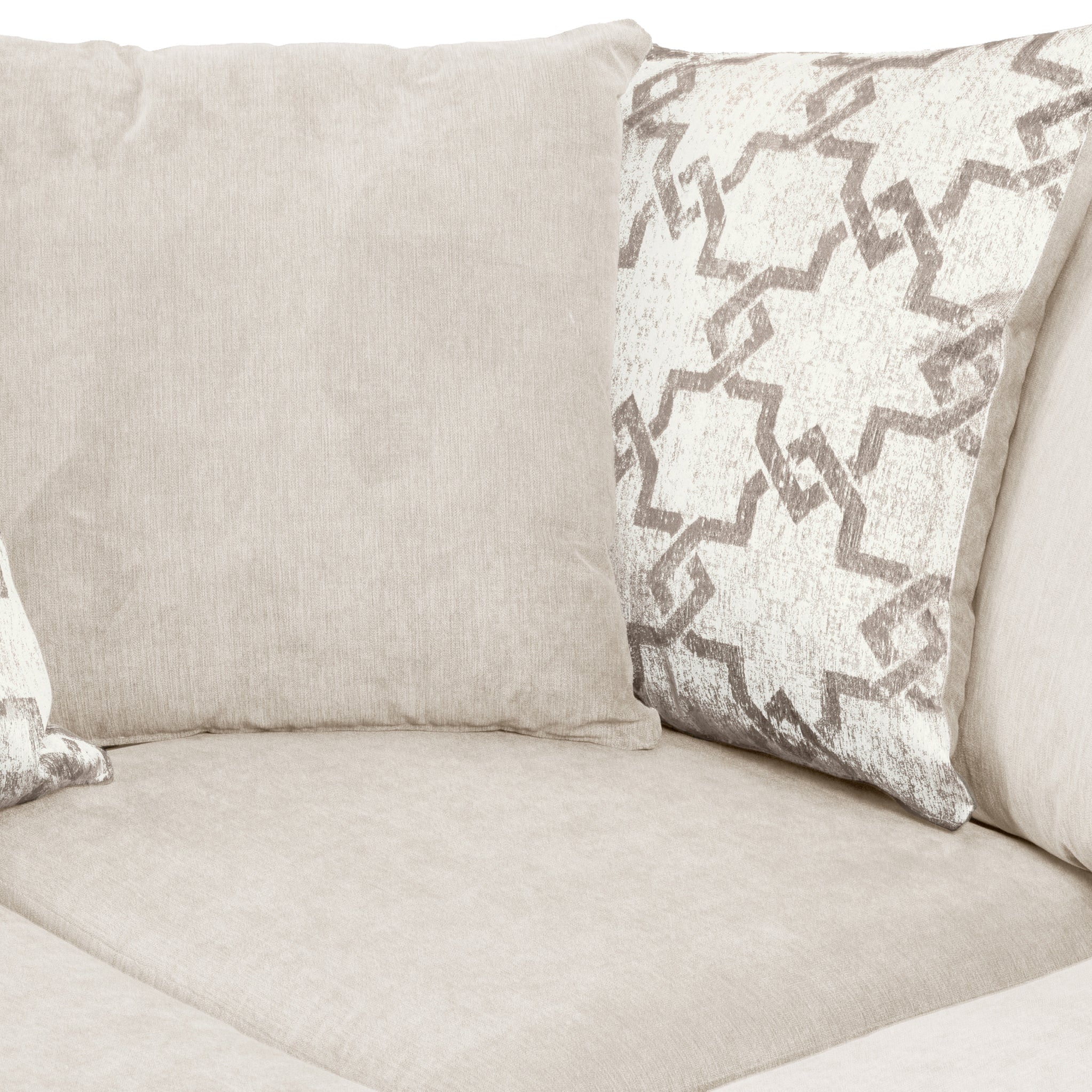 Hudson Chenille Corner Sofa - Image 9