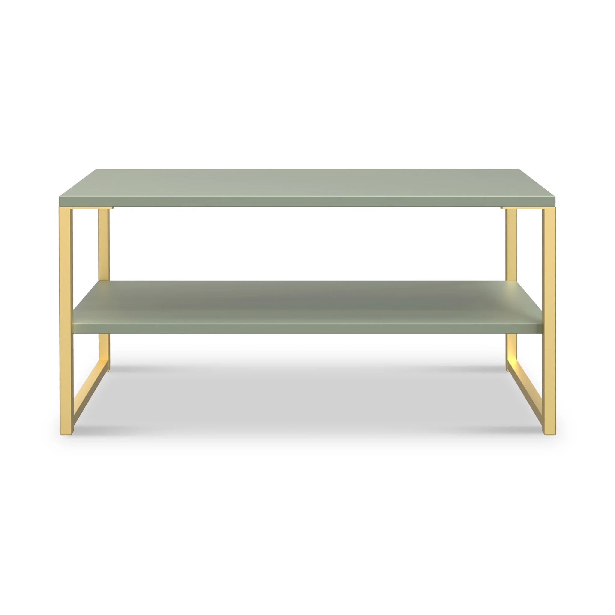 Hudson Coffee Table with Shelf - Image 5