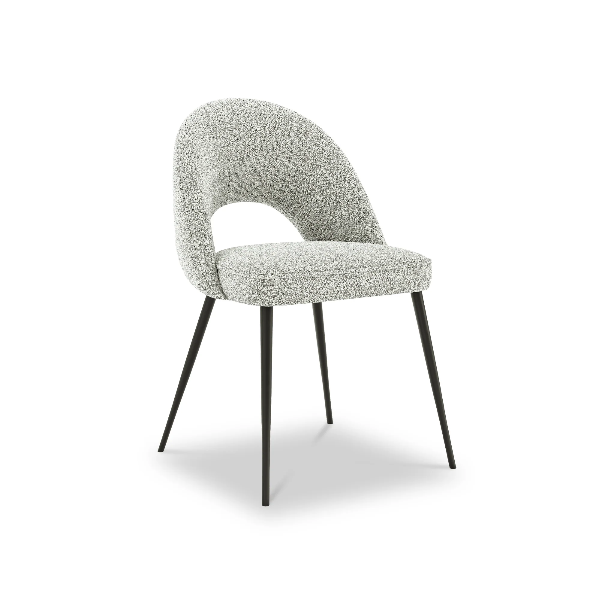 Hughes Boucle Dining Chair - Image 2