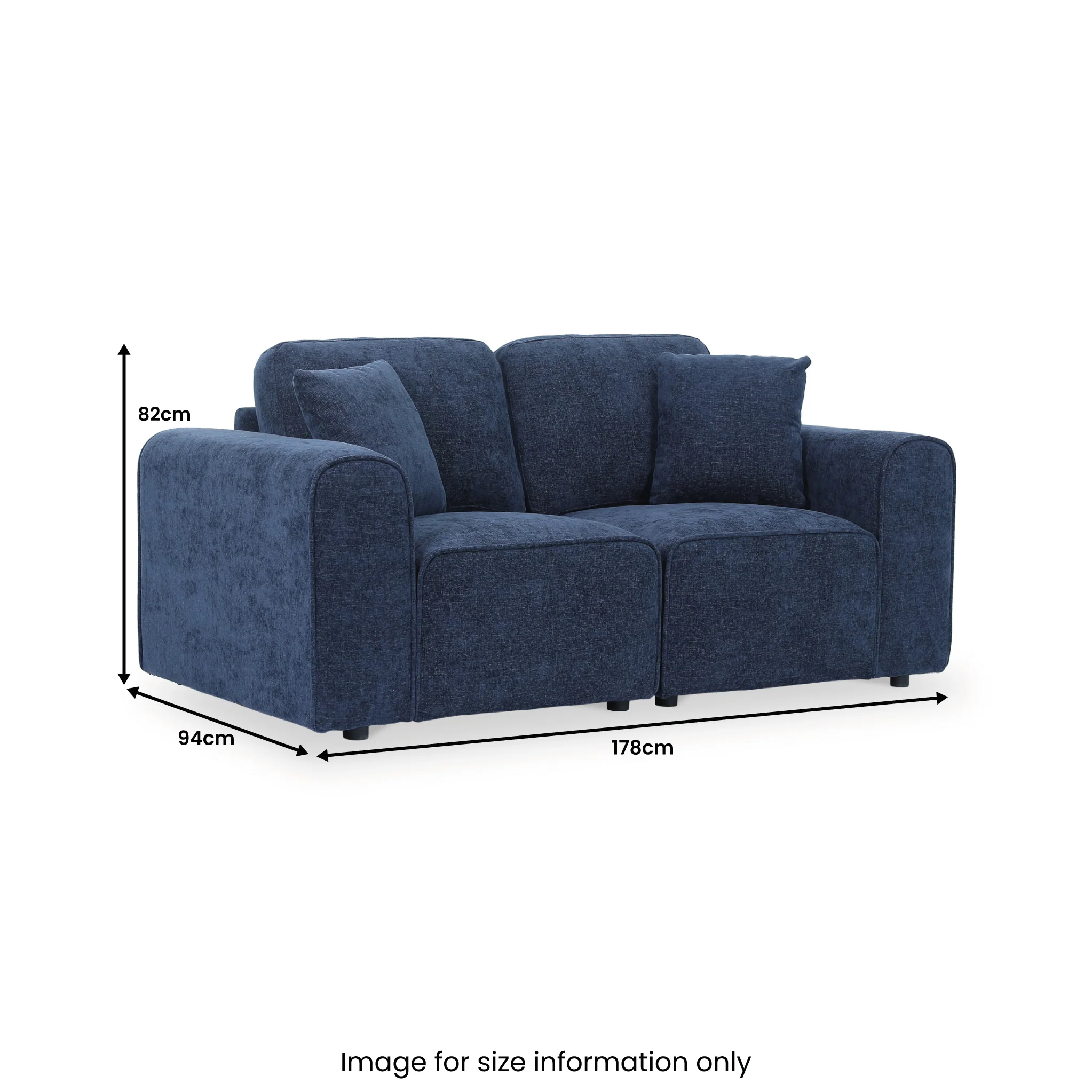 Hugo 2 Seater Sofa - Image 5