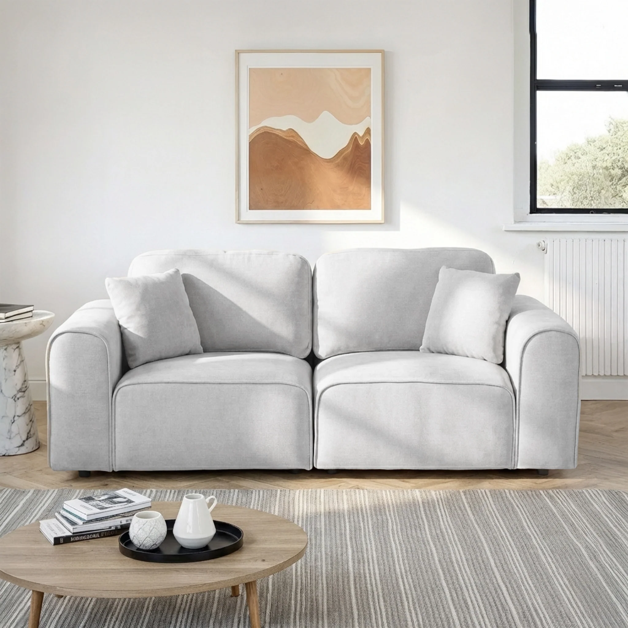 Hugo 3 Seater Sofa - Image 10