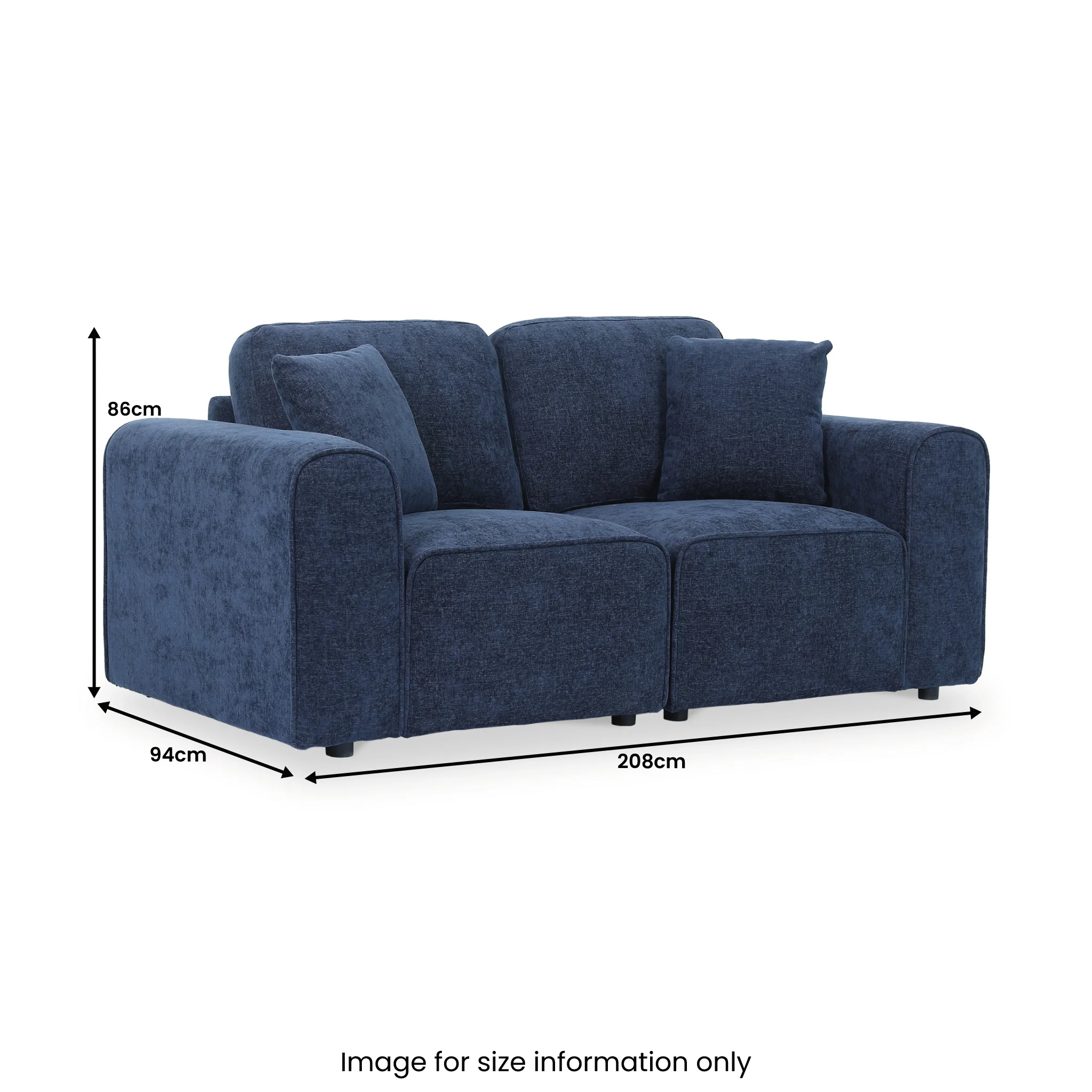Hugo 3 Seater Sofa - Image 17