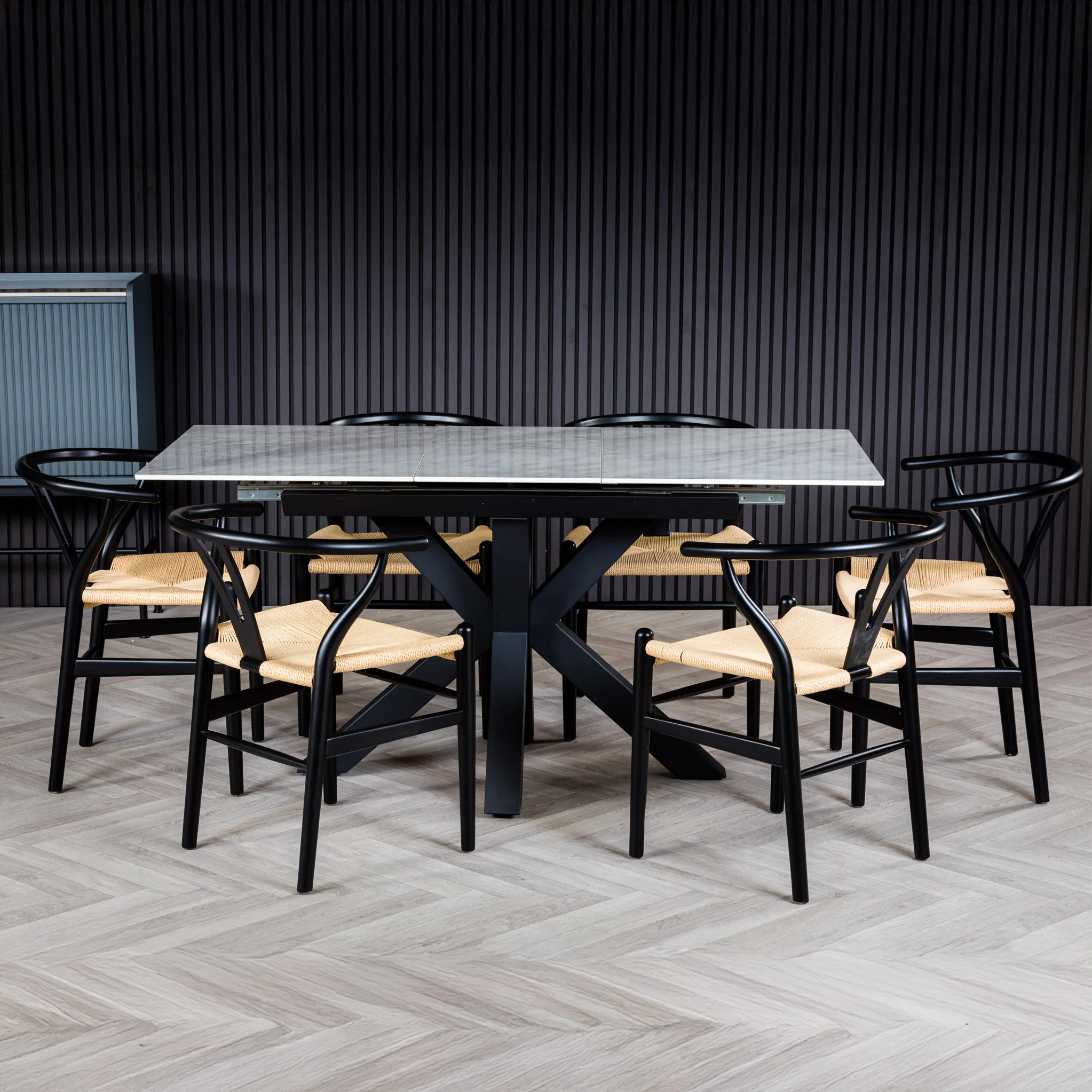 Hurley 120-160cm Extending Ceramic Dining Table - Image 11