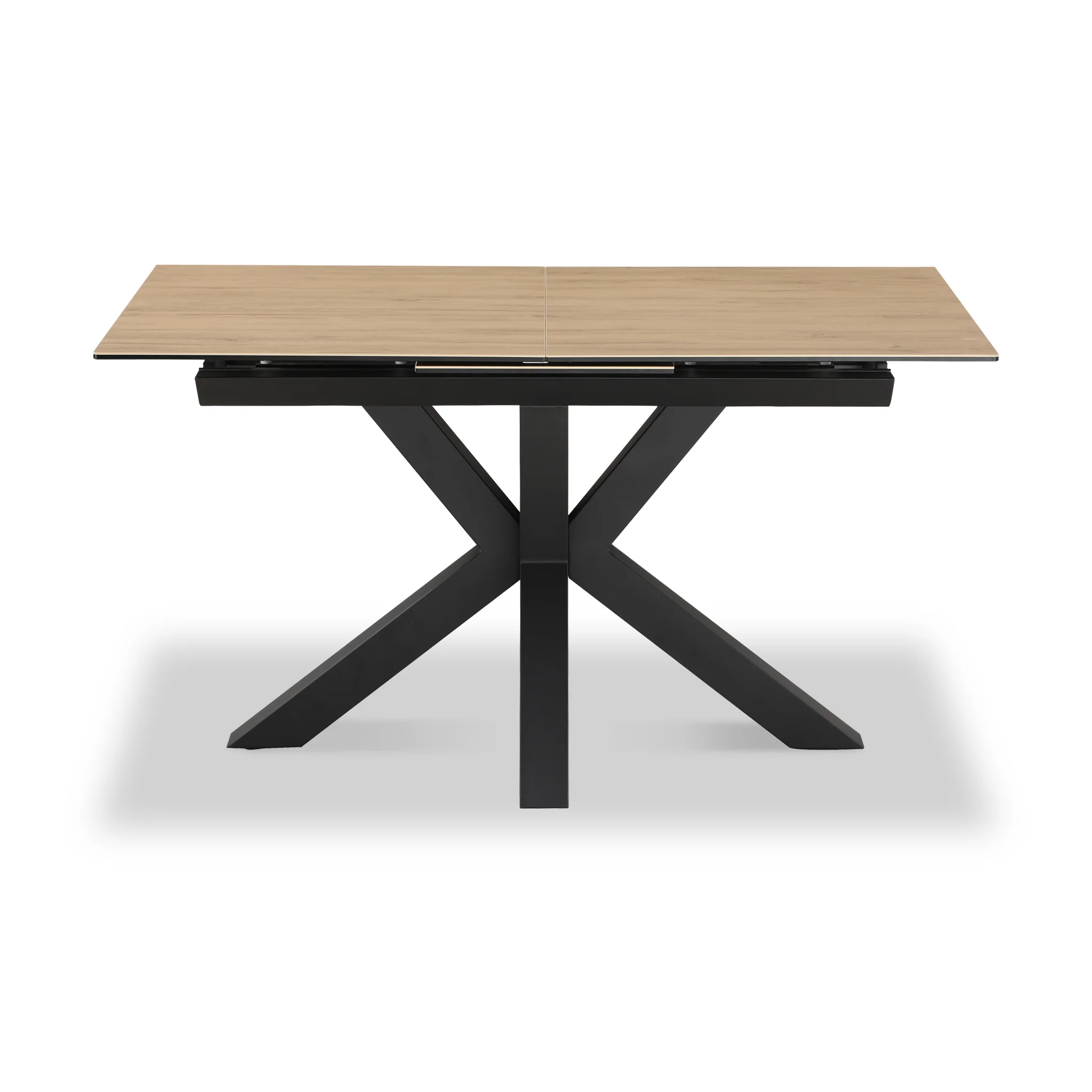 Hurley Wood 120-160cm Extending Ceramic Dining Table - Image 4
