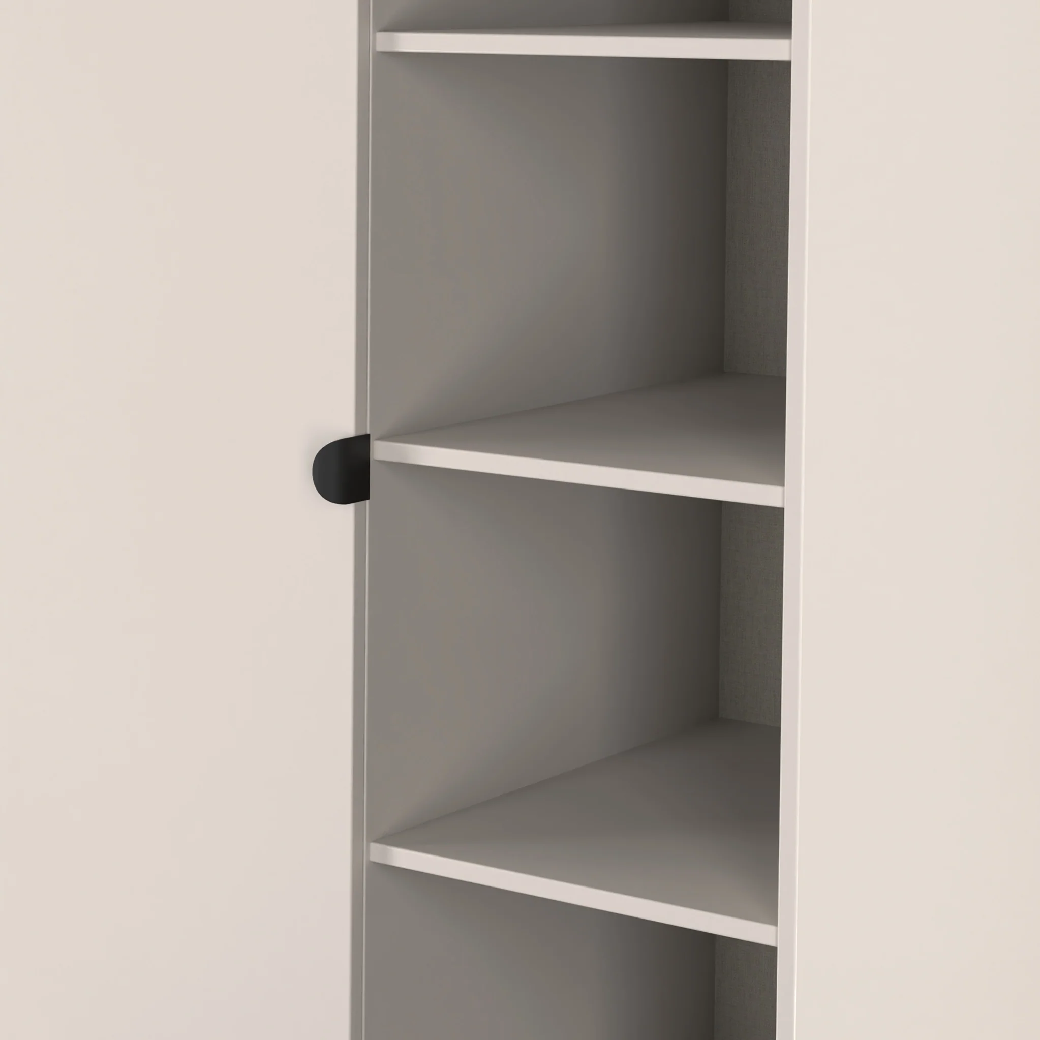 Huxley 1 Door Wardrobe with Open Shelves - Image 19