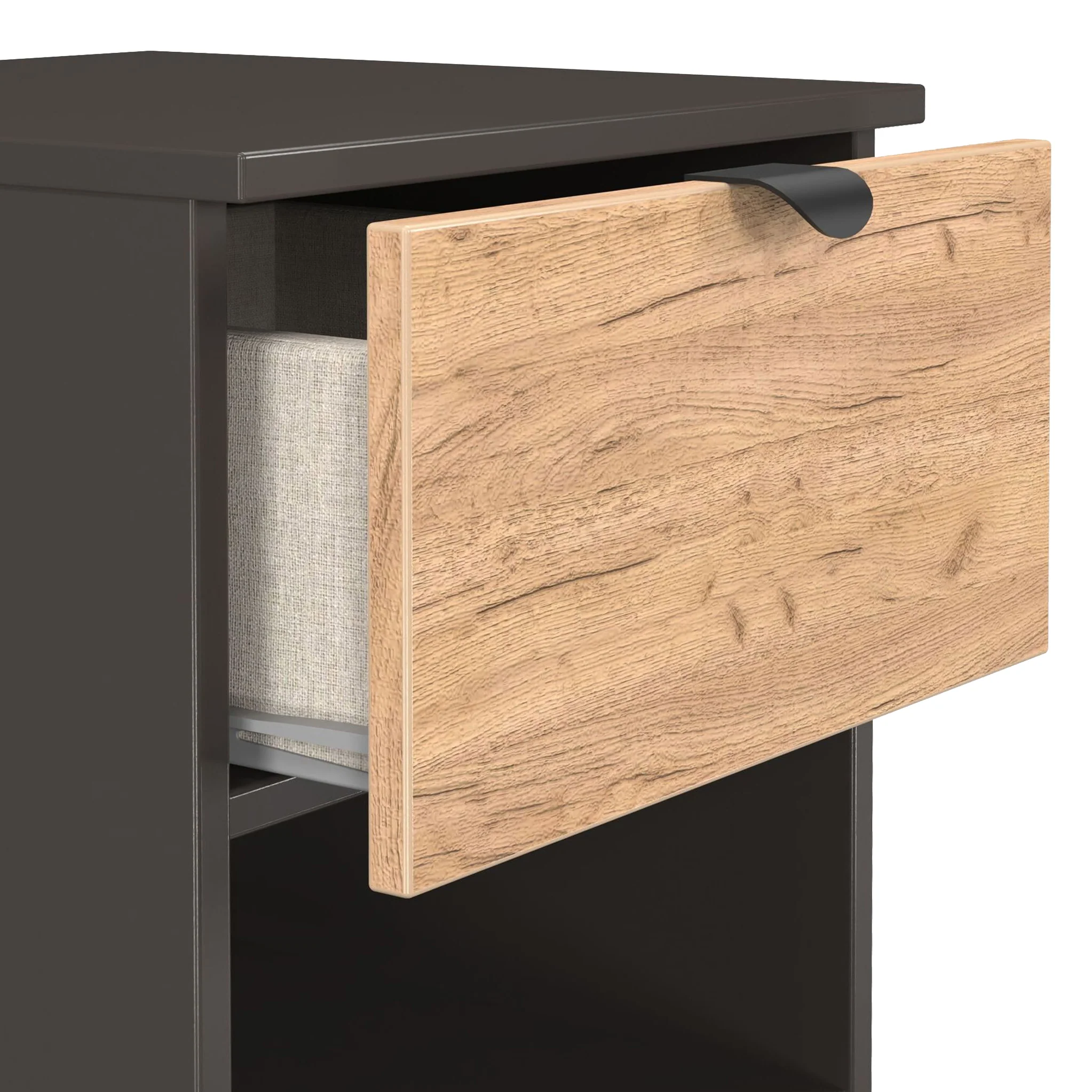 Huxley 1 Drawer Bedside Table - Image 18