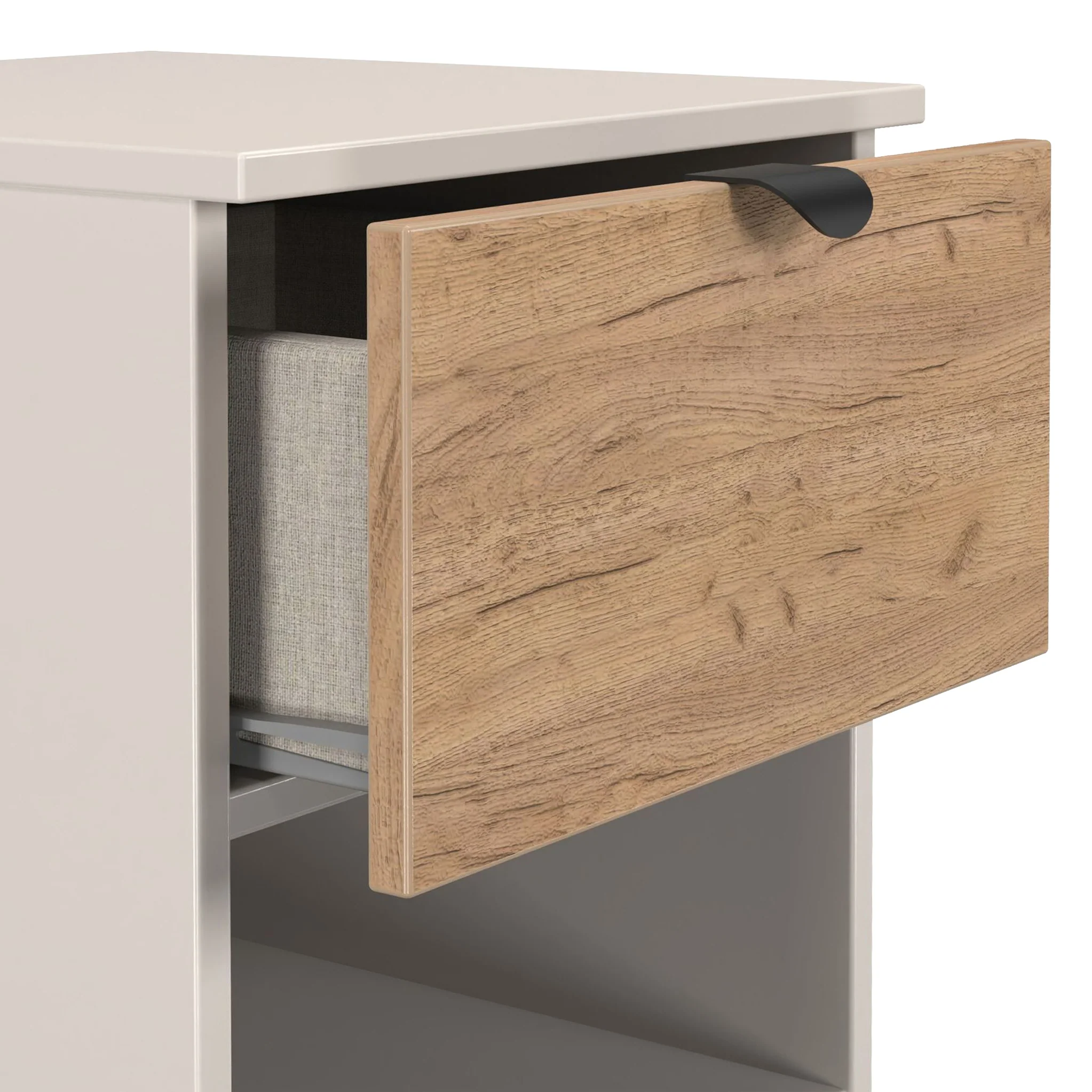 Huxley 1 Drawer Bedside Table - Image 4