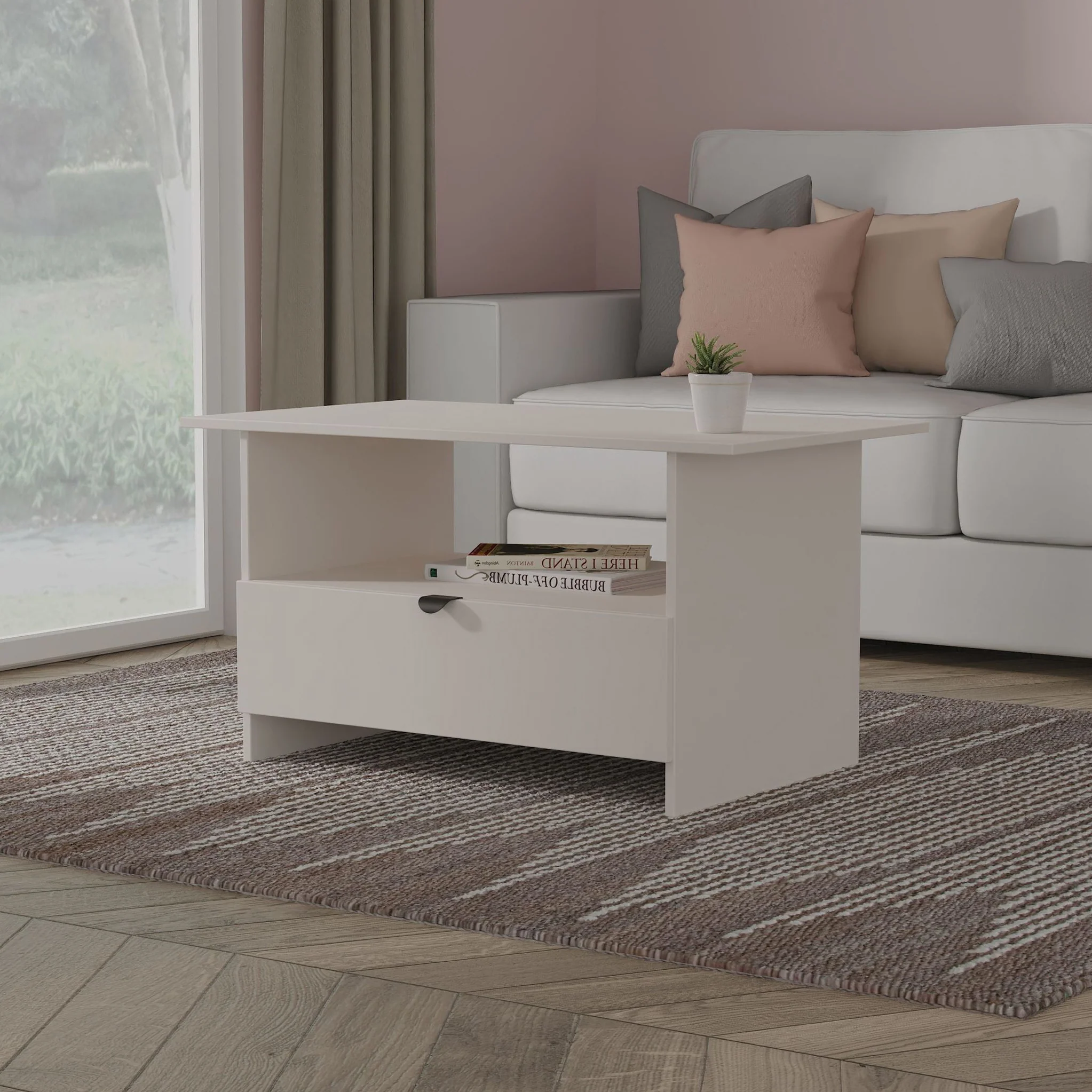 Huxley 1 Drawer Coffee Table - Image 14
