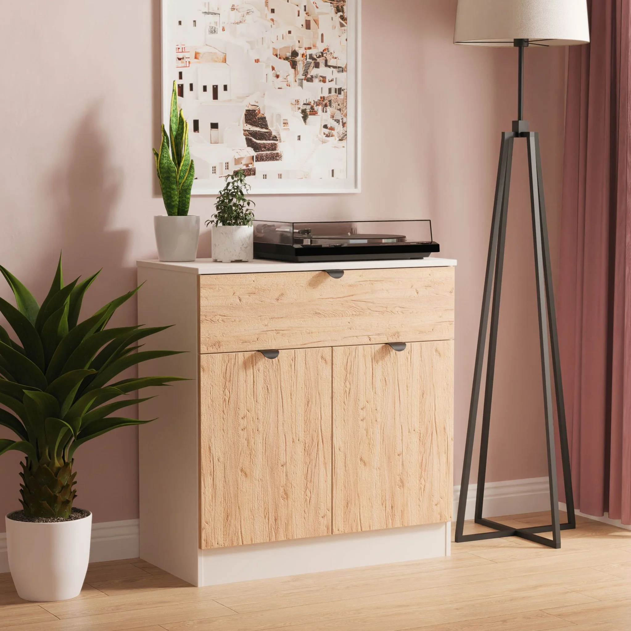 Huxley 2 Door 1 Drawer Sideboard - Image 2