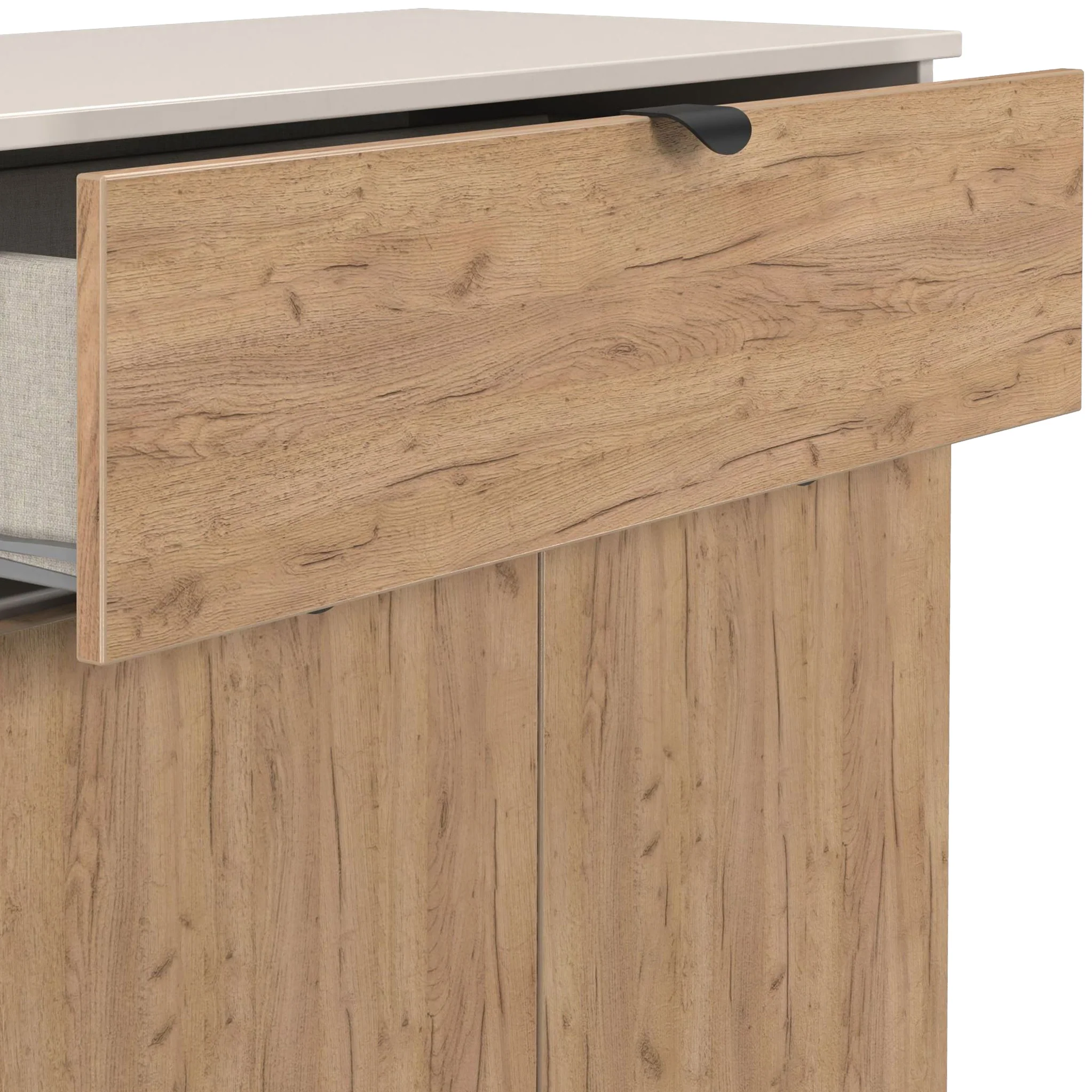 Huxley 2 Door 1 Drawer Sideboard - Image 5