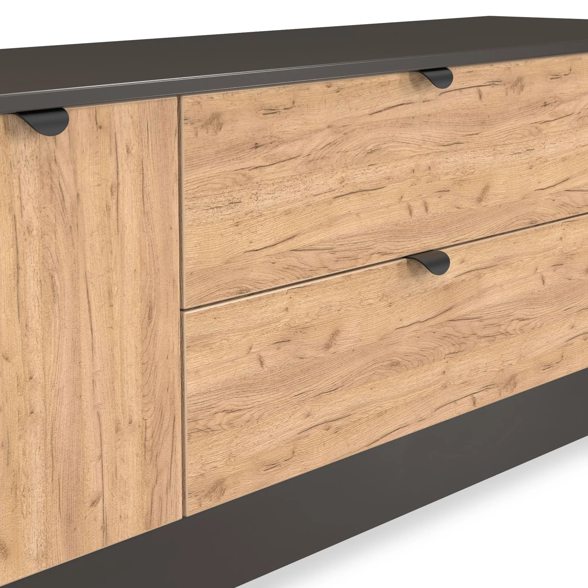 Huxley 2 Door 2 Drawer TV Unit - Image 13