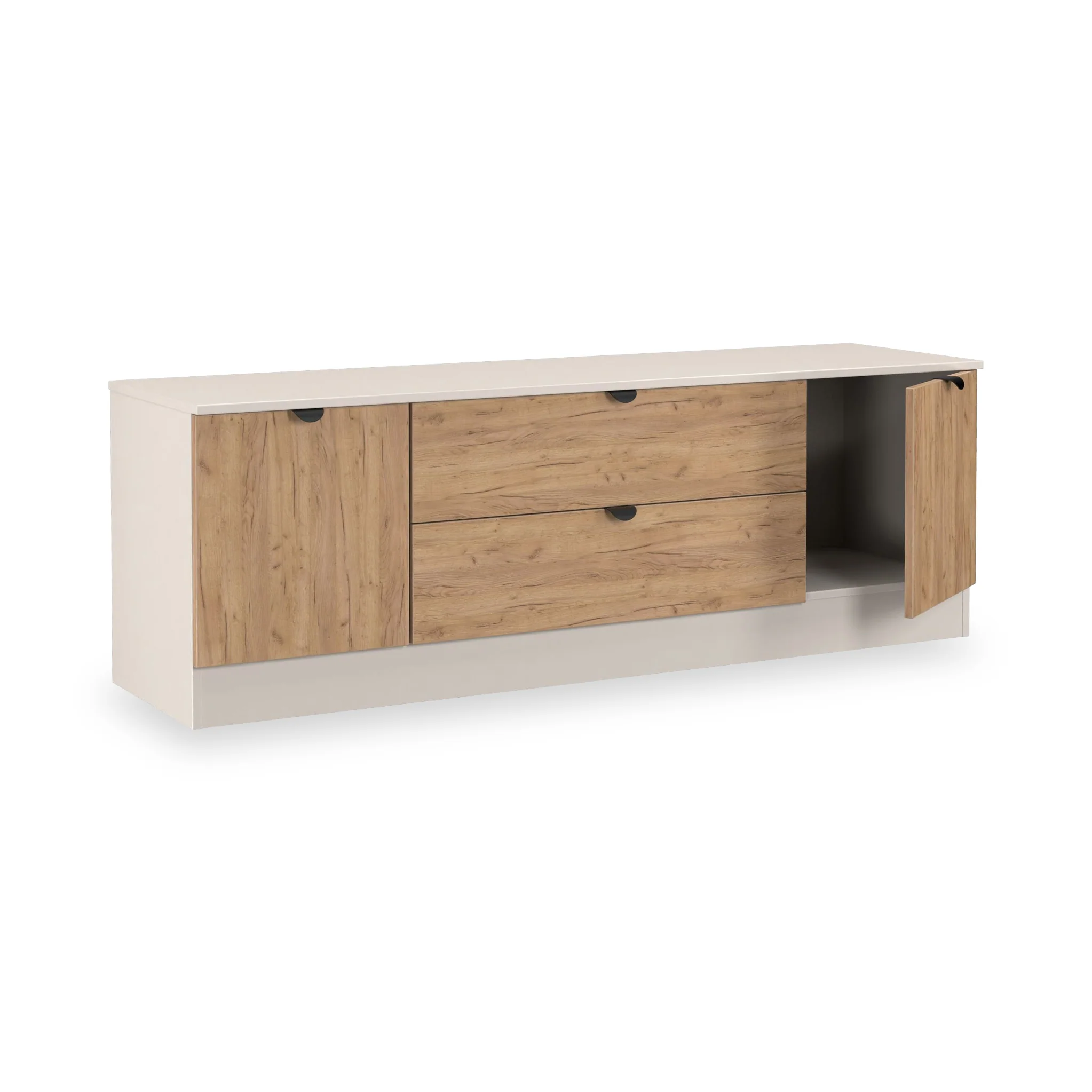 Huxley 2 Door 2 Drawer TV Unit - Image 4