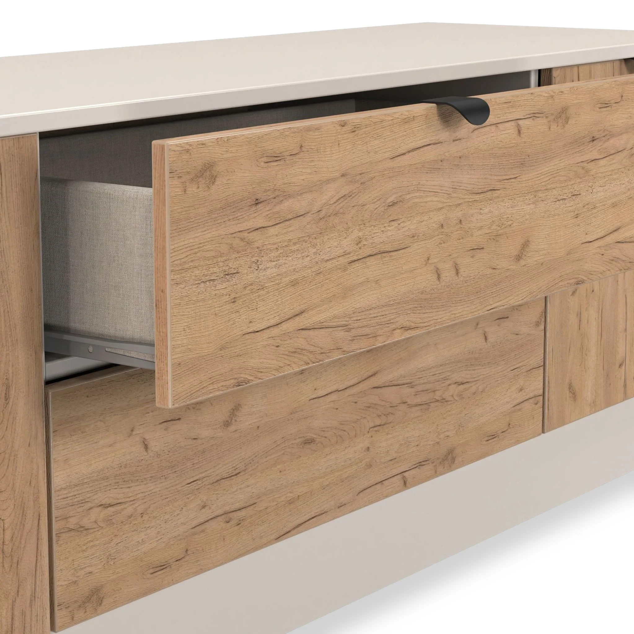Huxley 2 Door 2 Drawer TV Unit - Image 5