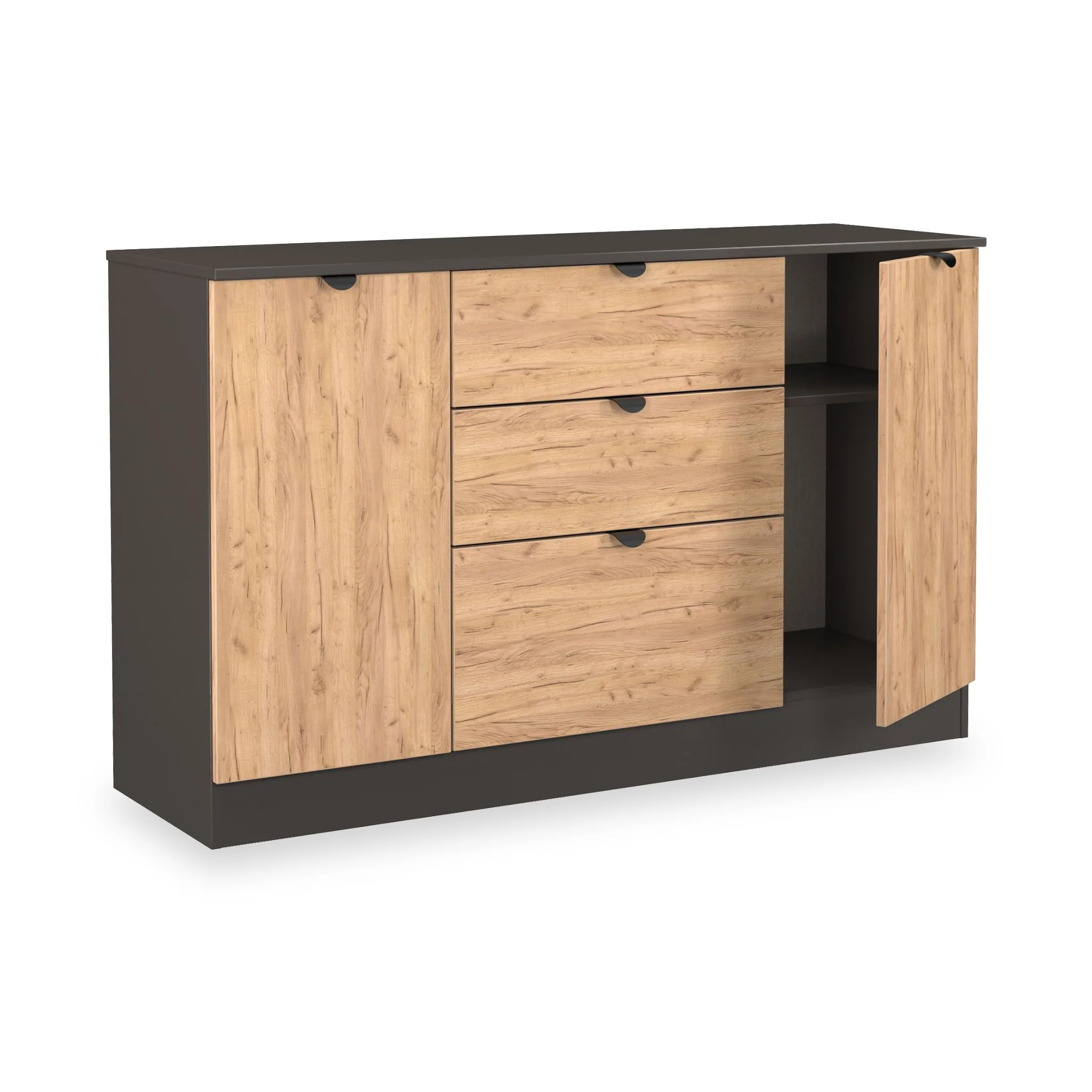 Huxley 2 Door 3 Drawer Sideboard - Image 11